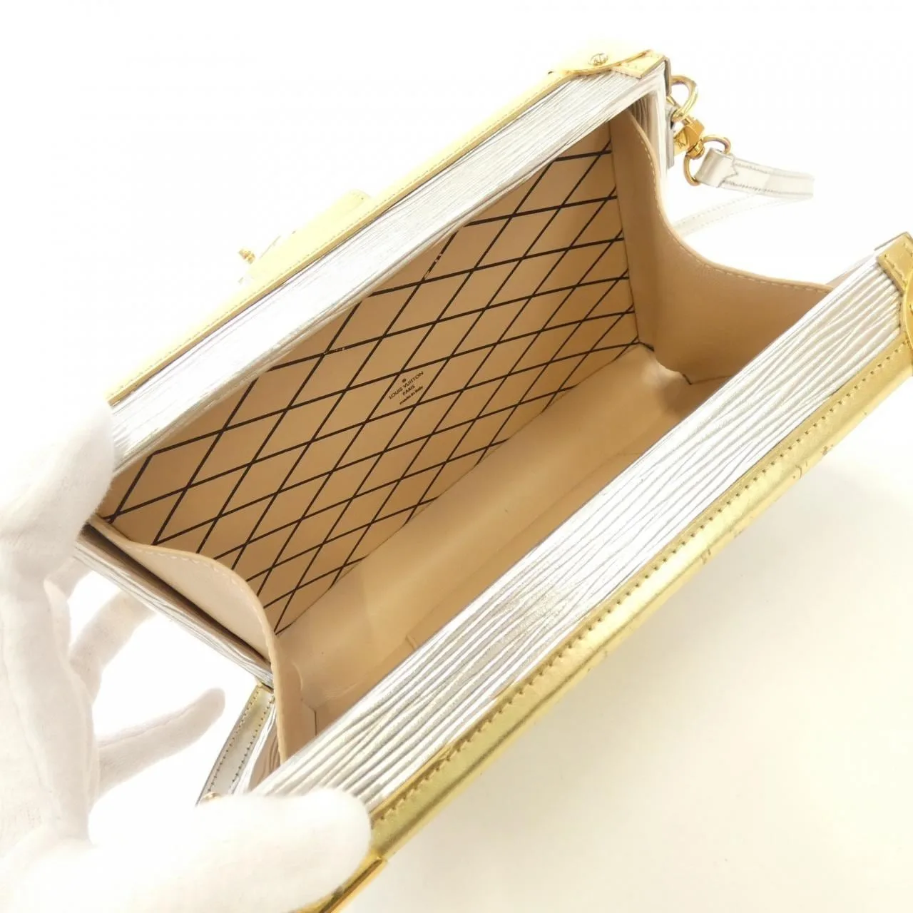 LOUIS VUITTON M54653 肩背包 Epi 金色 Epi 中古品B - 縮圖 8