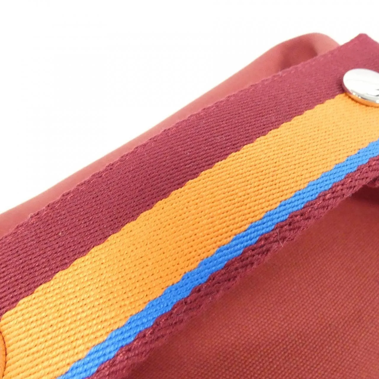 HERMES 104346M Pouch Canvas Black Canvas Rank A - Thumbnail 4