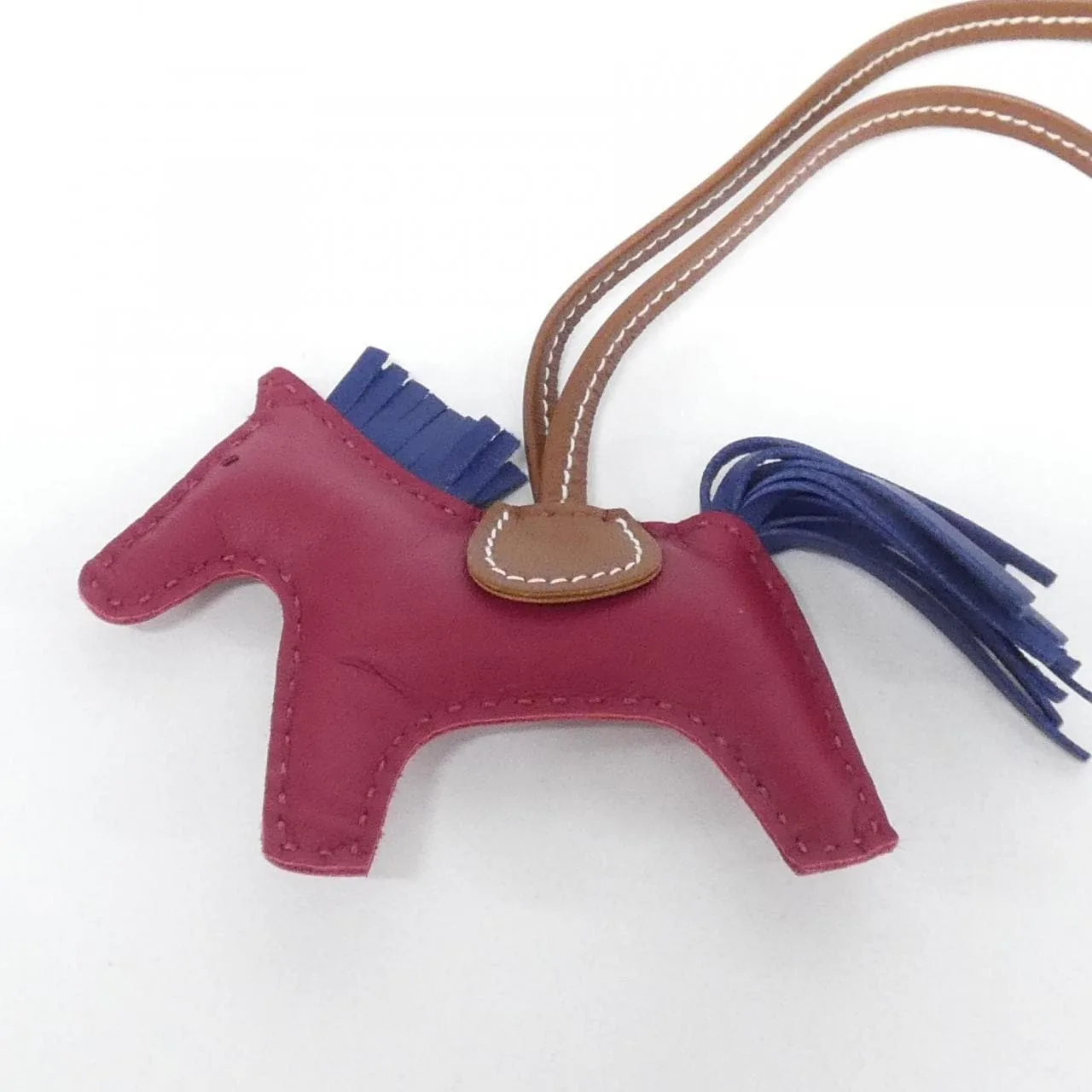 HERMES 064929CA Wallet Blue Rank A - Thumbnail 2