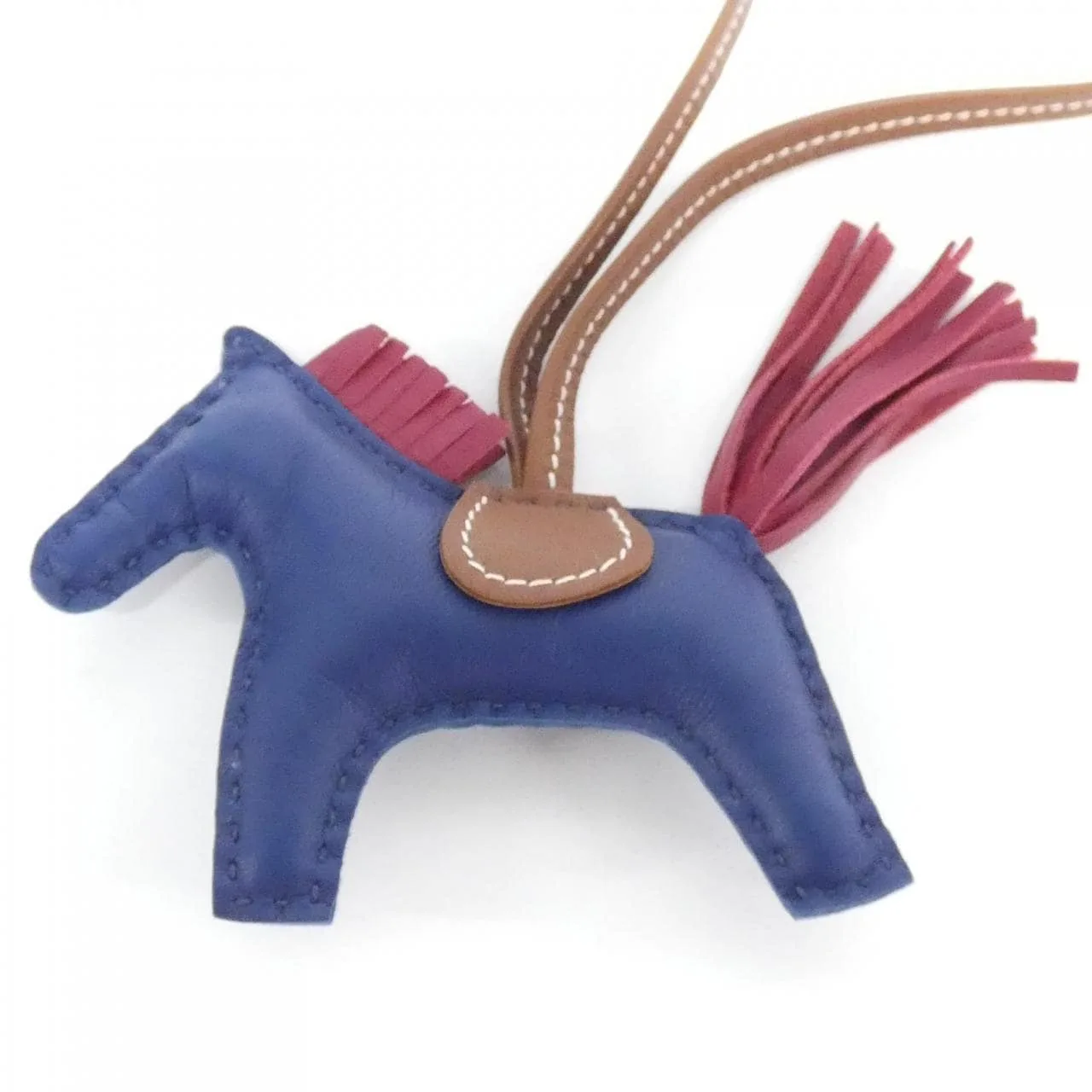 HERMES 064929CA Wallet Blue Rank A - Thumbnail 2