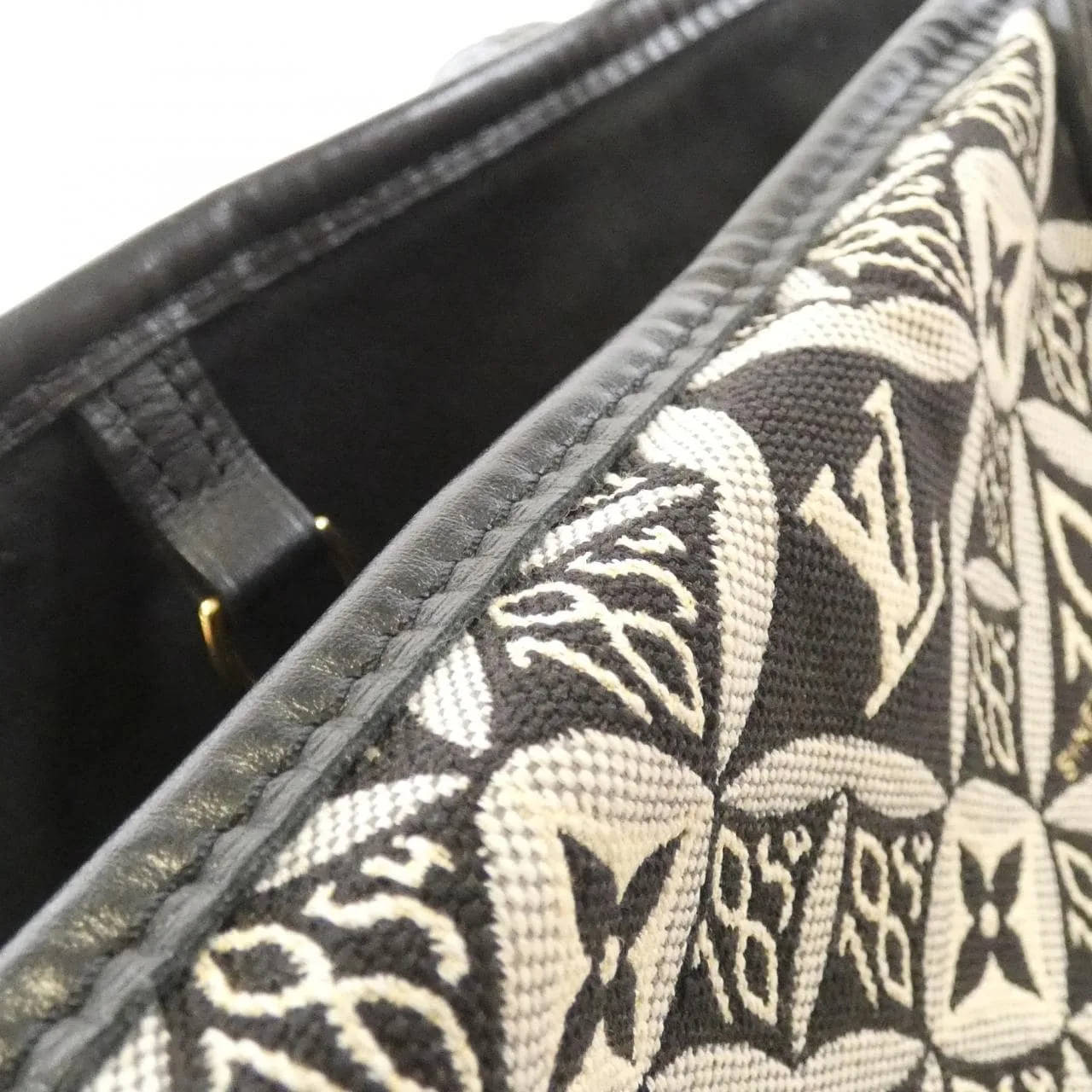 LOUIS VUITTON Neverfull M57230 托特包 黑色 中古品B - 縮圖 3