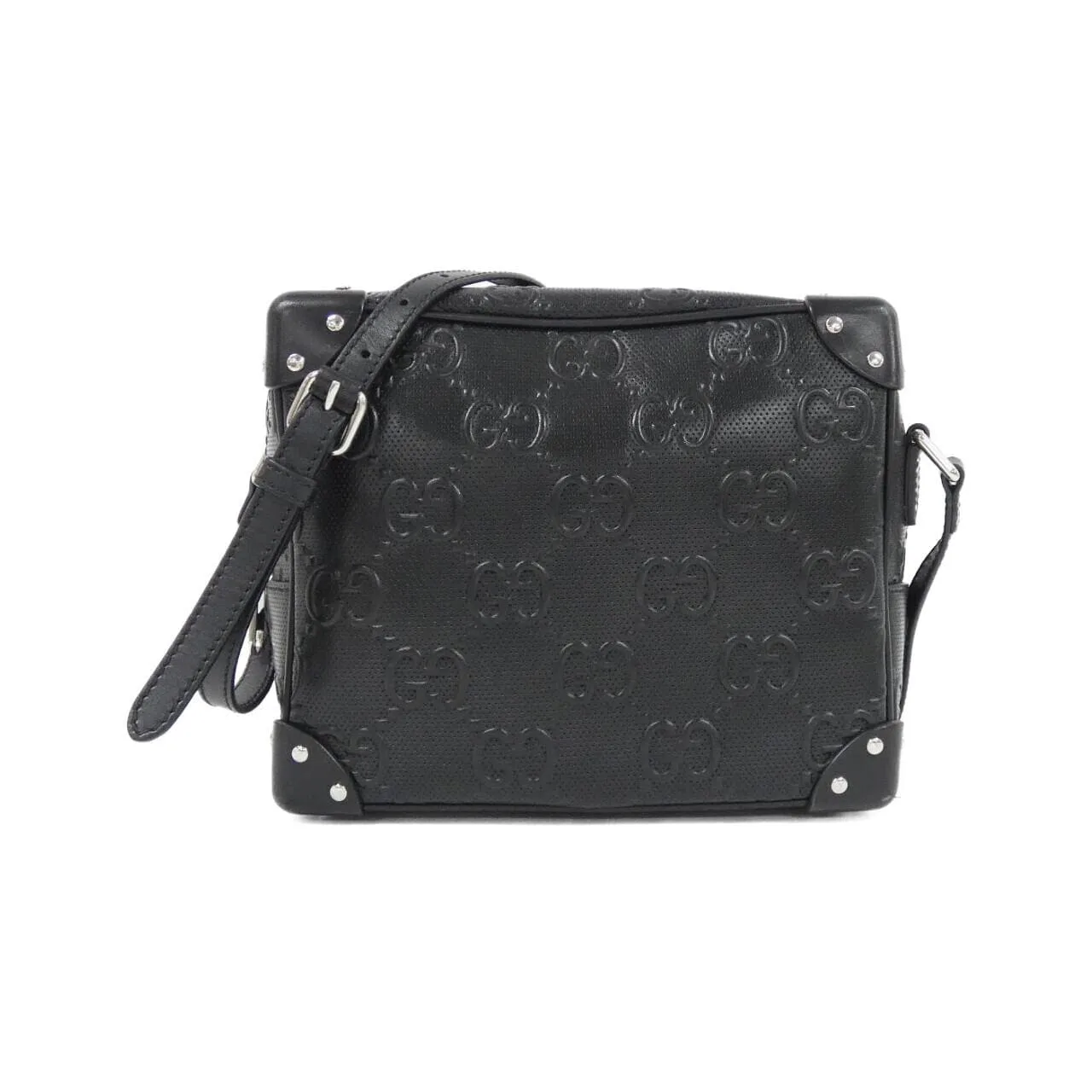 GUCCI 626363 1W3DN Handbag Leather