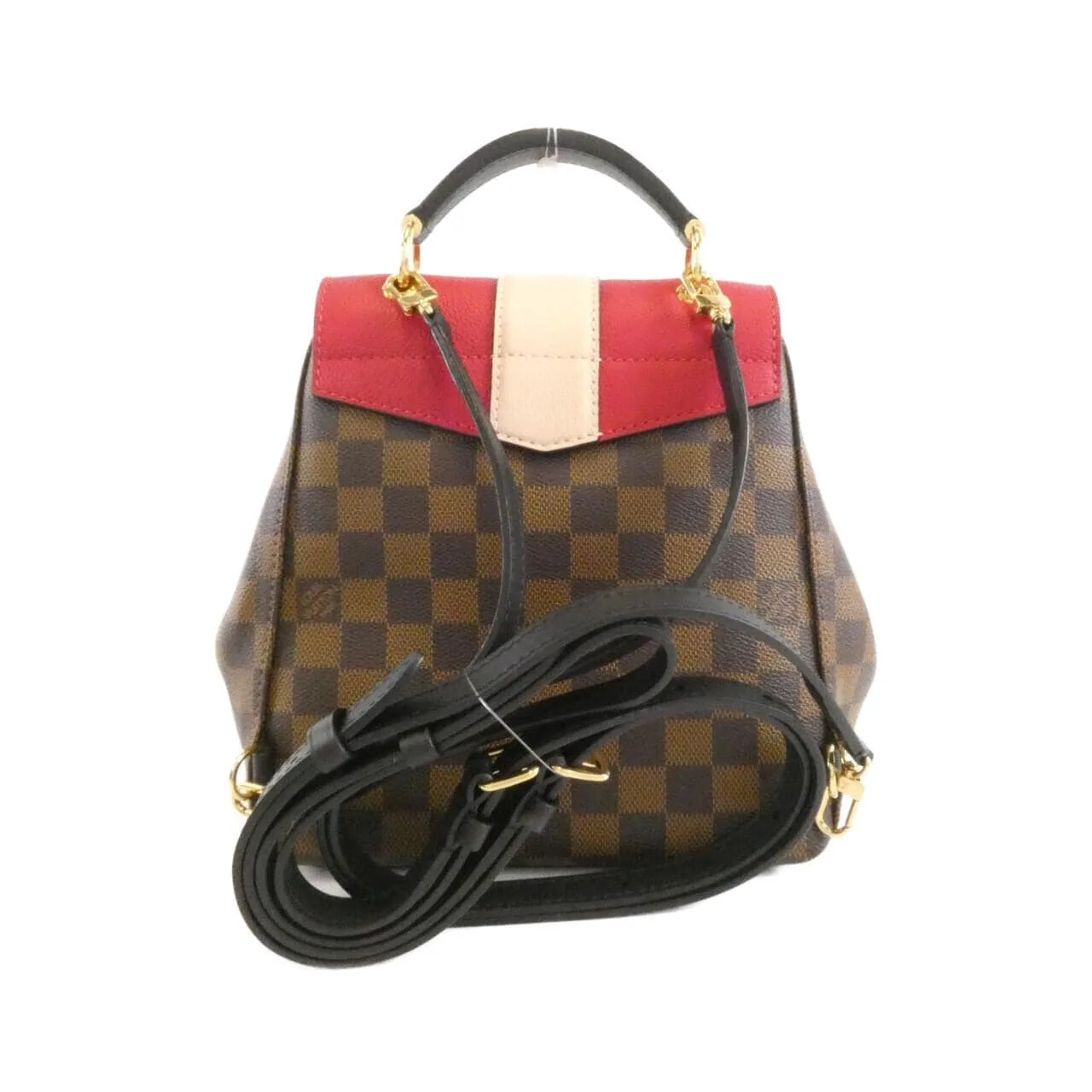LOUIS VUITTON N40104 Backpack Damier 黑色 Damier 中古品A - 縮圖 2