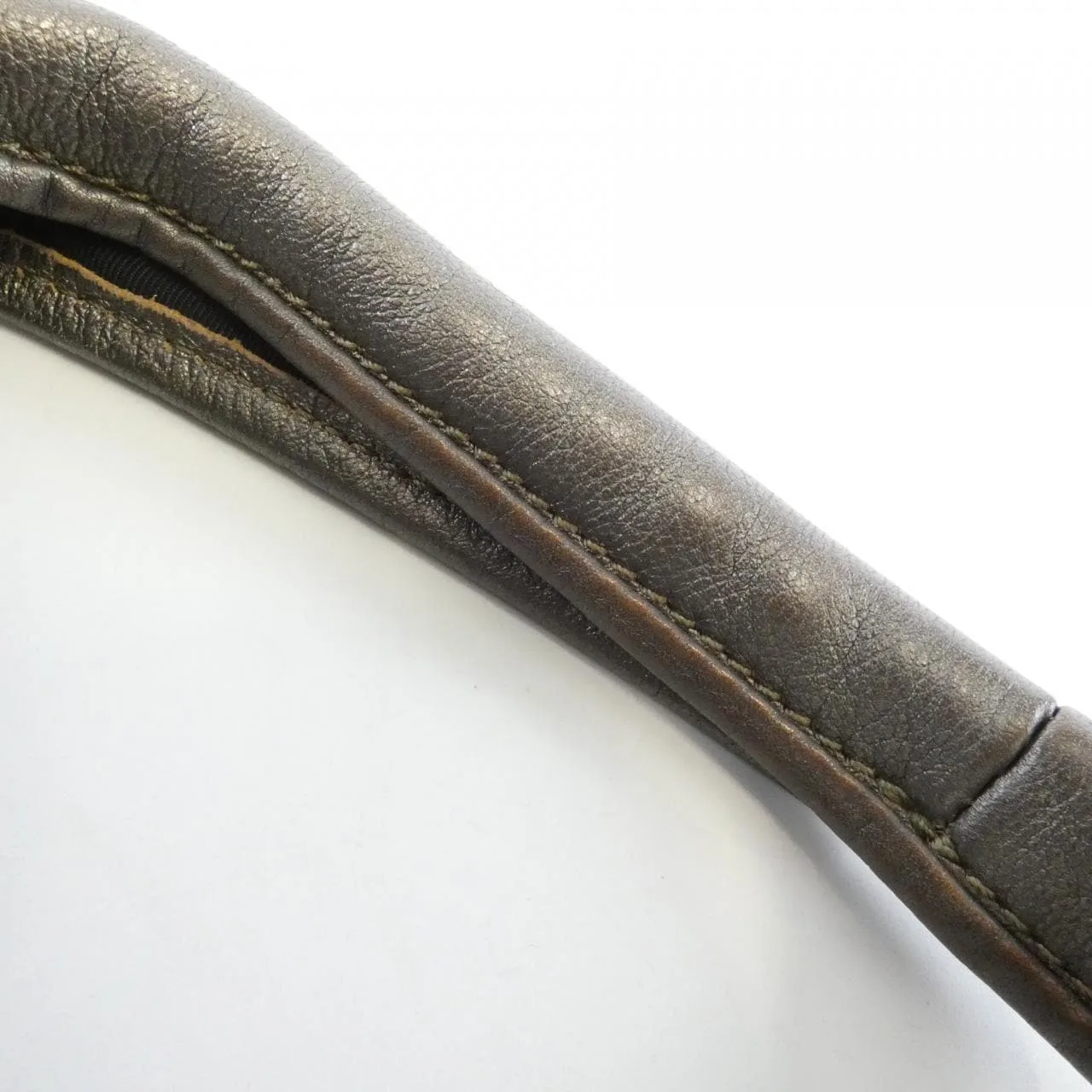 LOEWE Handbag Leather 米色 皮革 中古品B - 縮圖 7