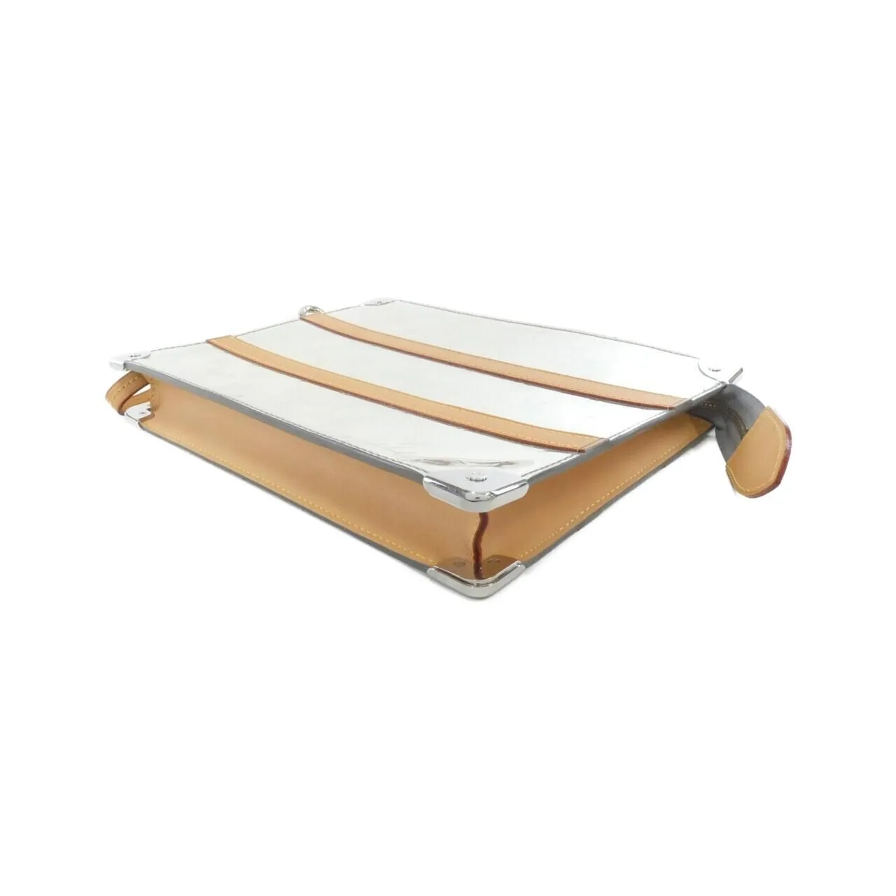 LOUIS VUITTON Pochette M80807 手提包 Monogram 銀色 Monogram 中古品B - 縮圖 2