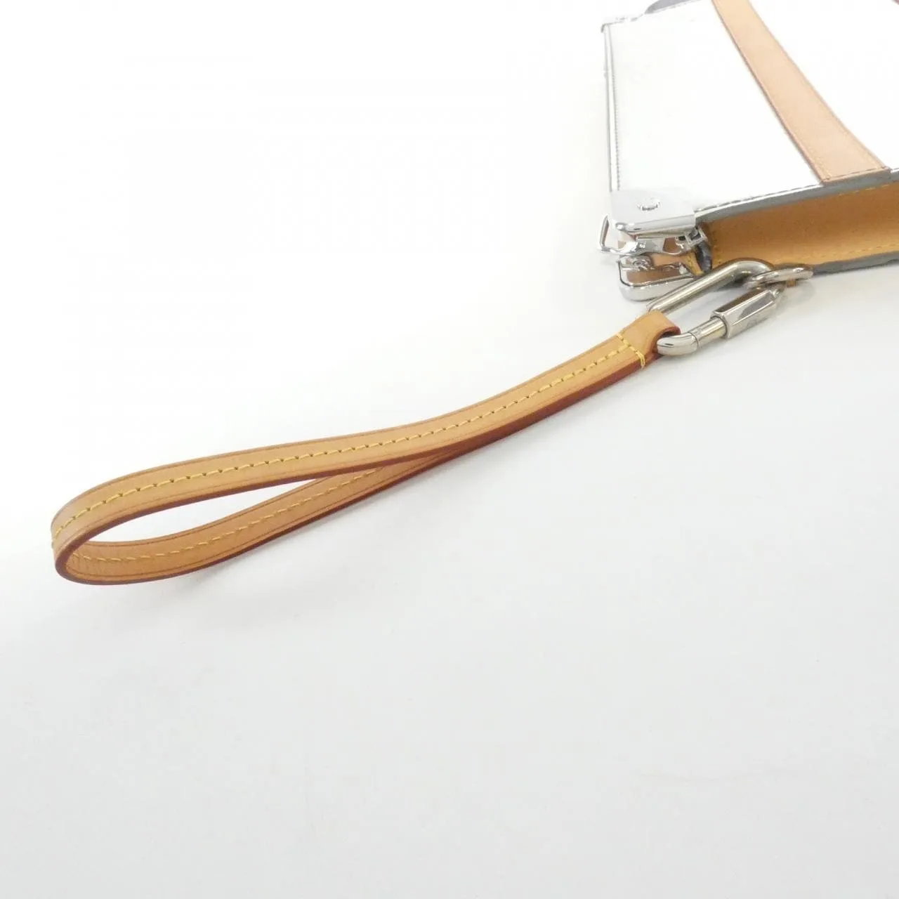 LOUIS VUITTON Pochette M80807 手提包 Monogram 銀色 Monogram 中古品B - 縮圖 4