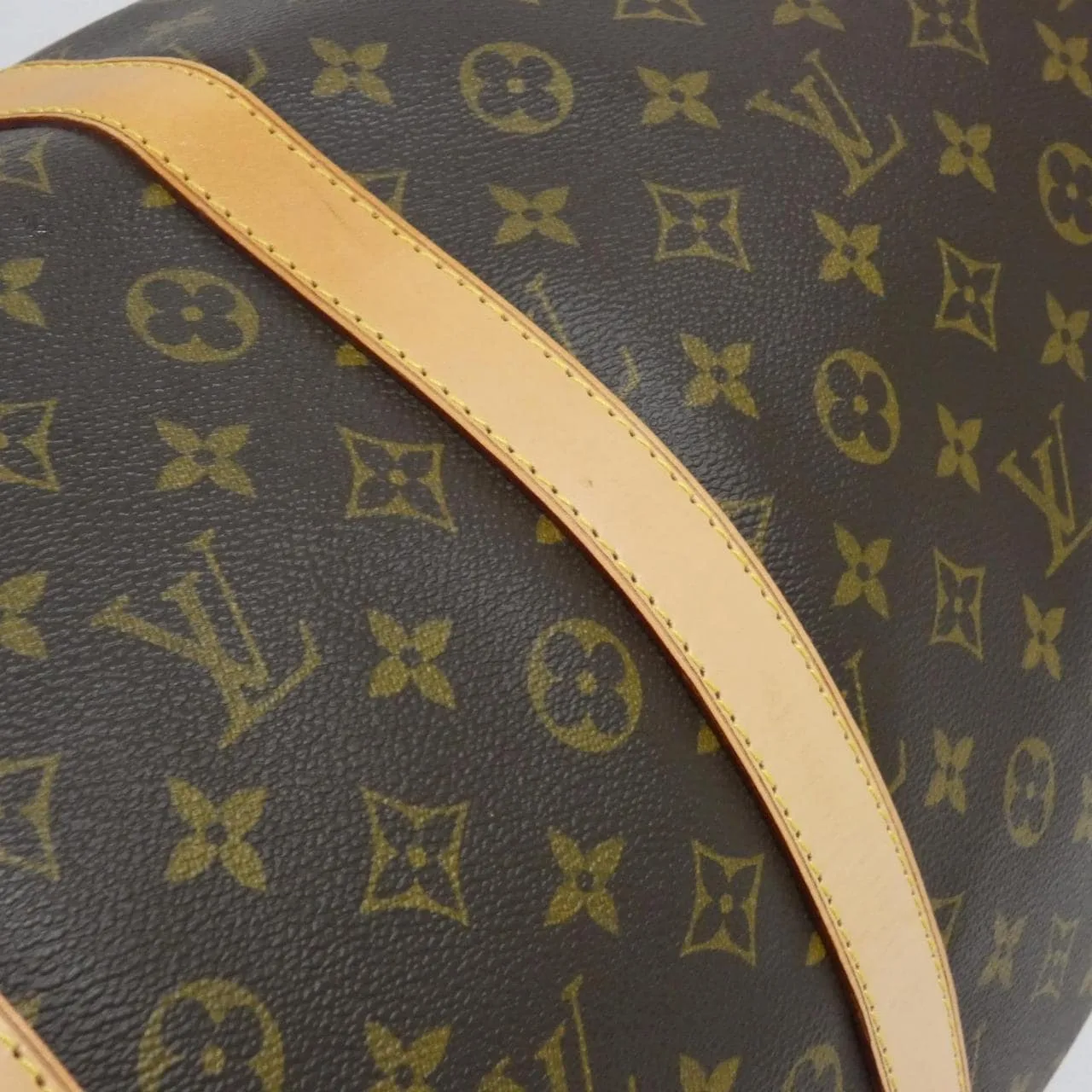 LOUIS VUITTON Keepall M41424 Boston Monogram 黑色 Monogram 中古品A - 縮圖 3