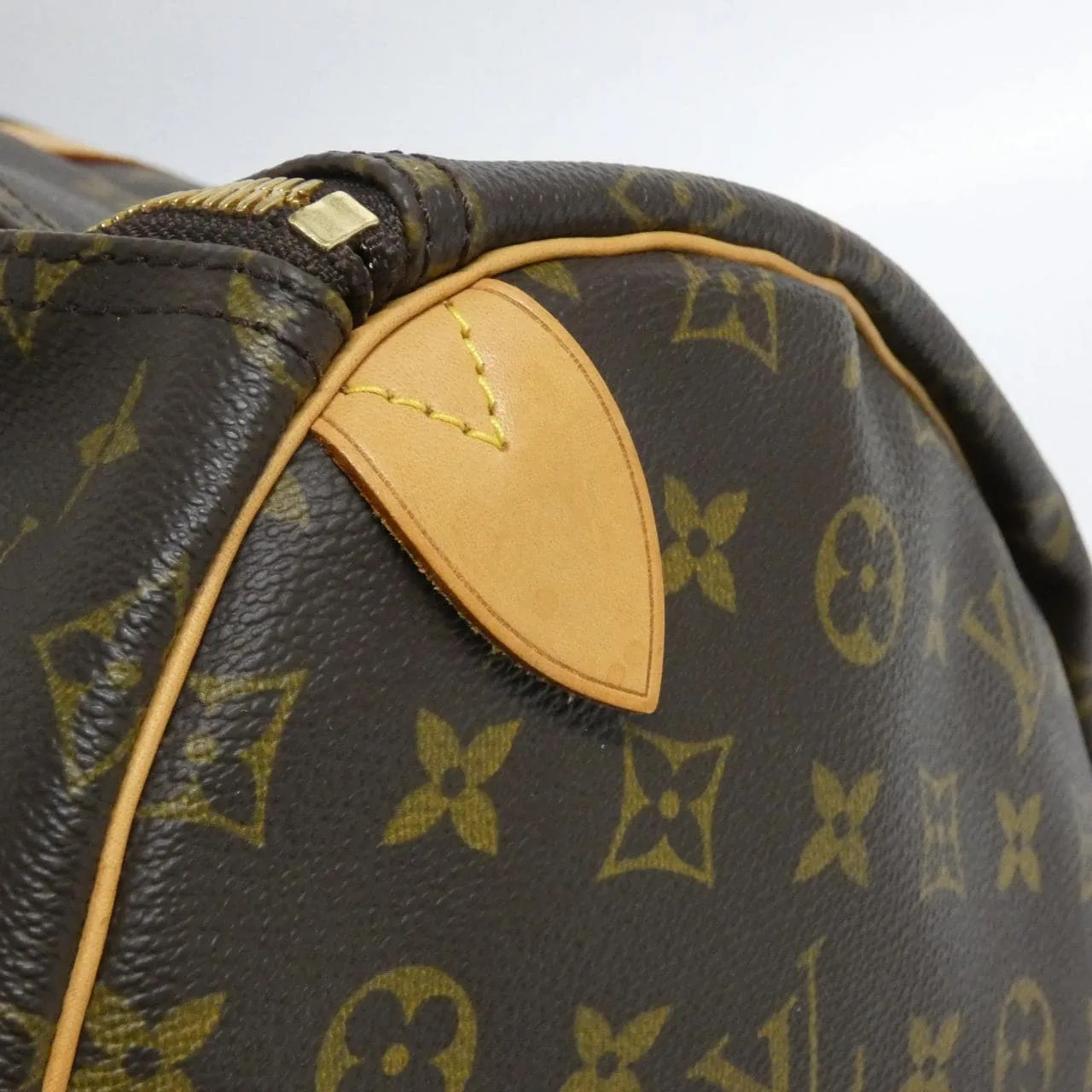 LOUIS VUITTON Keepall M41424 Boston Monogram 黑色 Monogram 中古品A - 縮圖 5