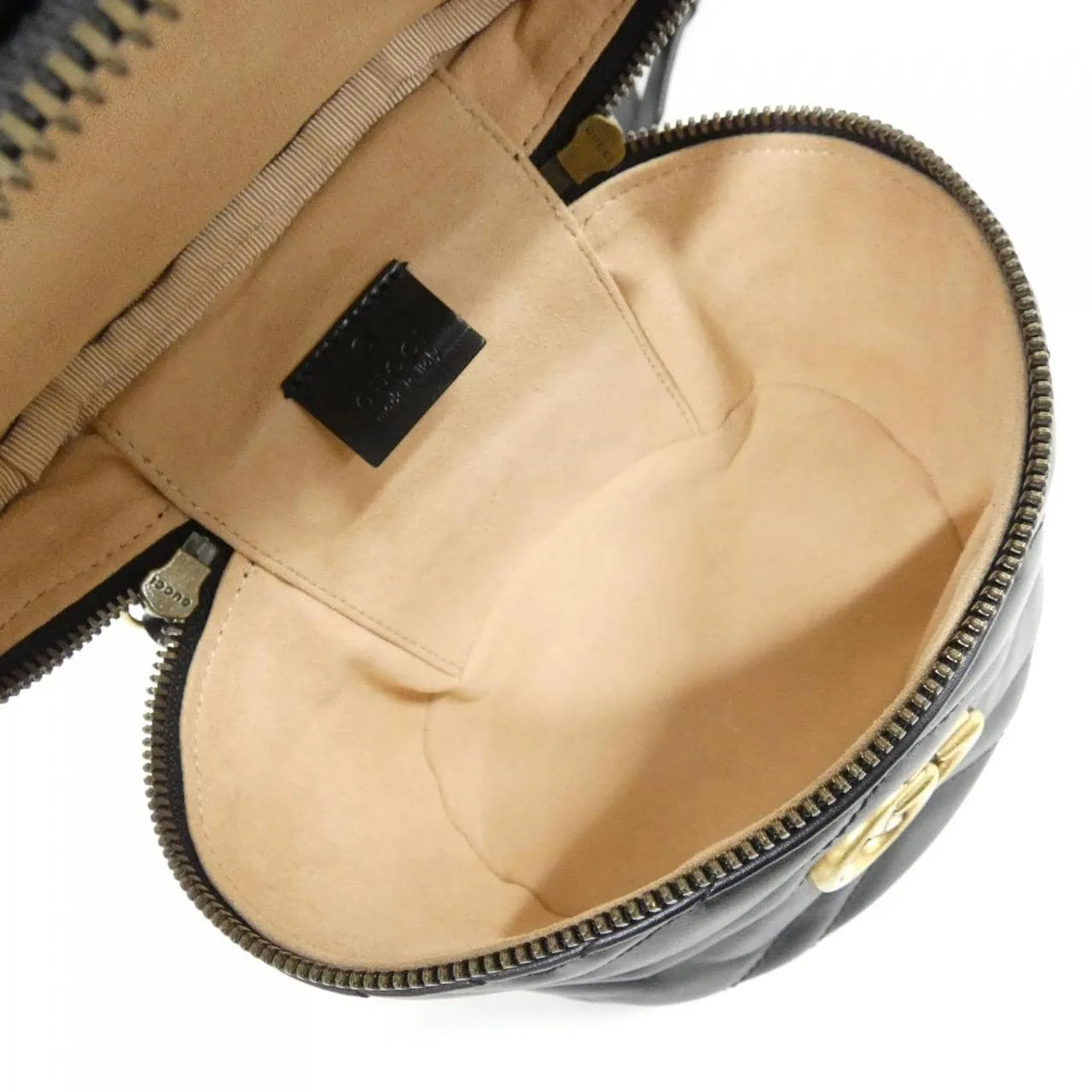 GUCCI GG Marmont 598594 DTDCT Backpack Leather 黑色 皮革 中古品A - 縮圖 8