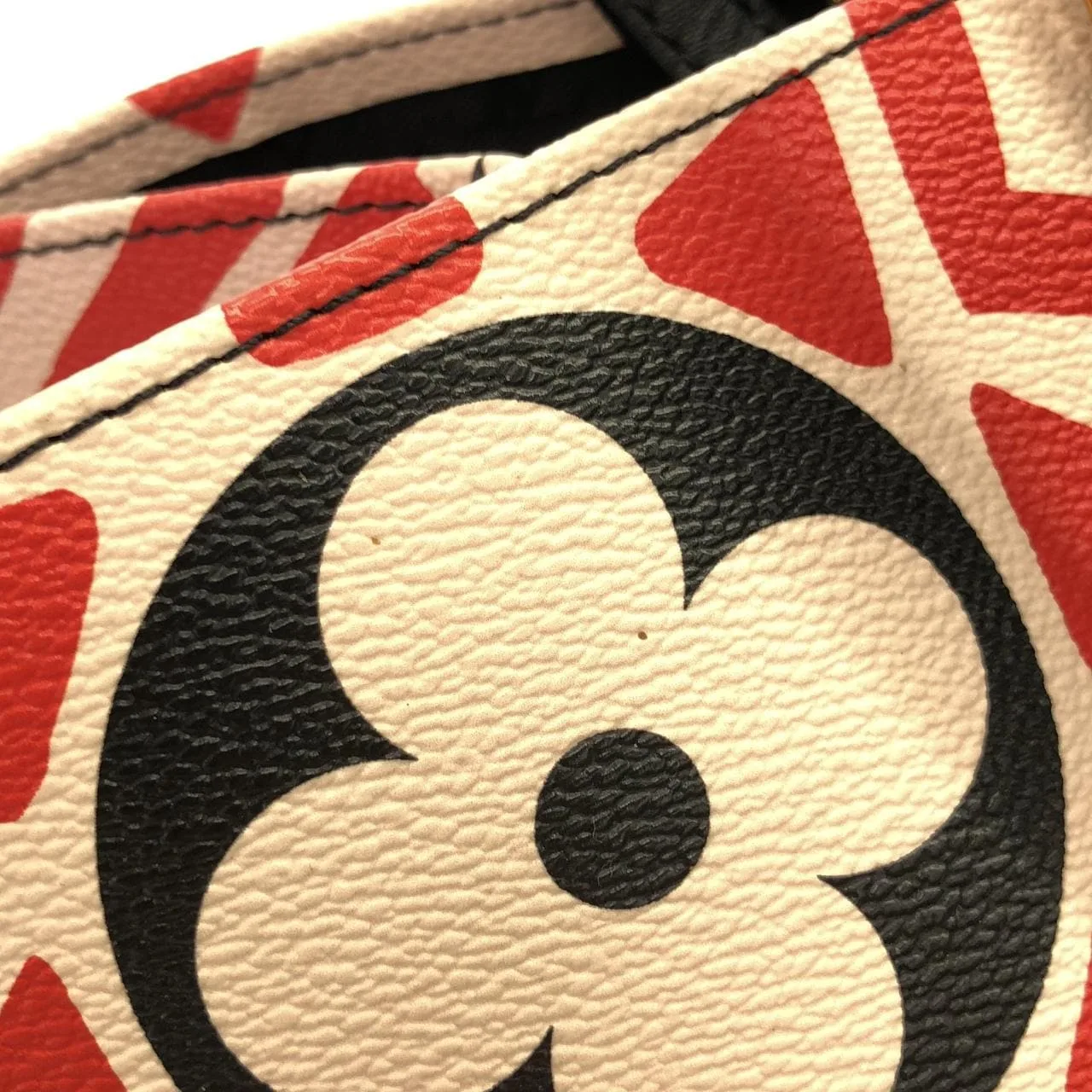 LOUIS VUITTON OnTheGo M45358 Handbag Canvas Rouge Canvas Rank A - Thumbnail 4