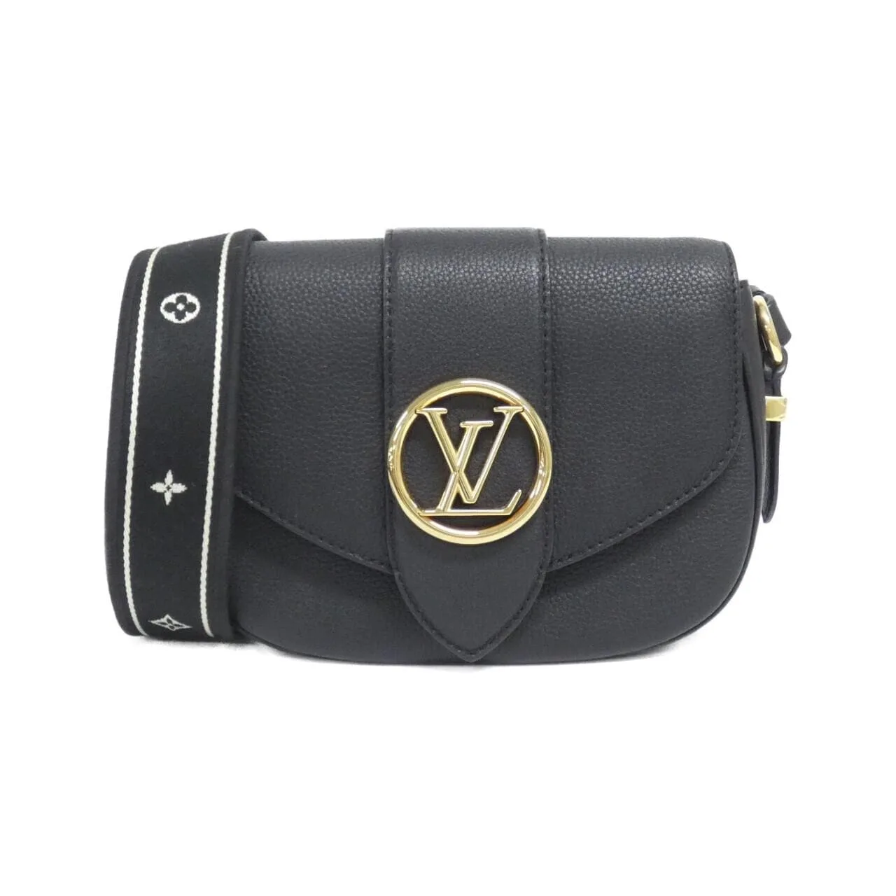 LOUIS VUITTON Pont-Neuf M58727 Shoulder Black