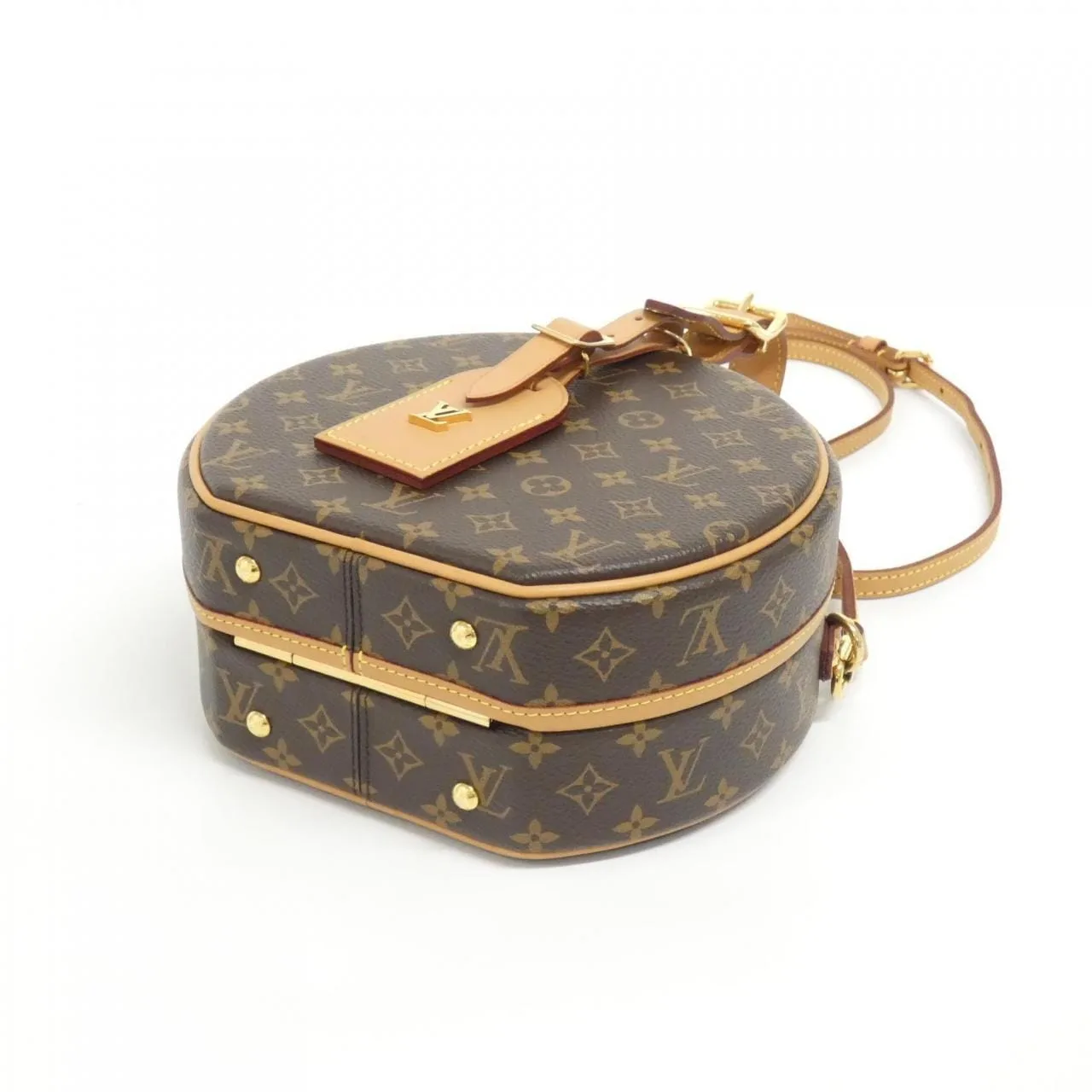 LOUIS VUITTON M43514 Handbag Monogram 黑色 Monogram 中古品A - 縮圖 3