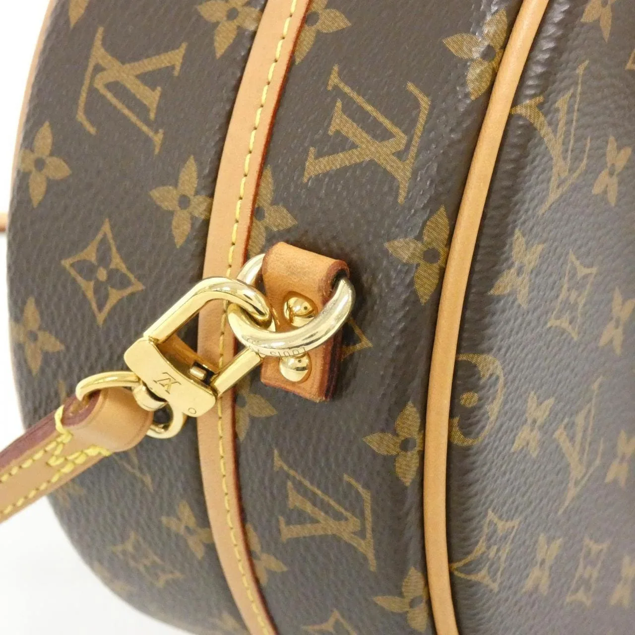 LOUIS VUITTON M43514 Handbag Monogram 黑色 Monogram 中古品A - 縮圖 6