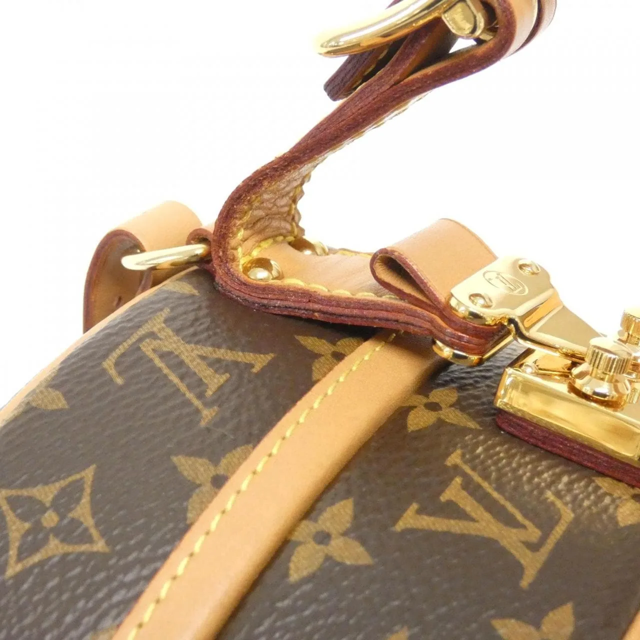 LOUIS VUITTON M43514 Handbag Monogram 黑色 Monogram 中古品A - 縮圖 7
