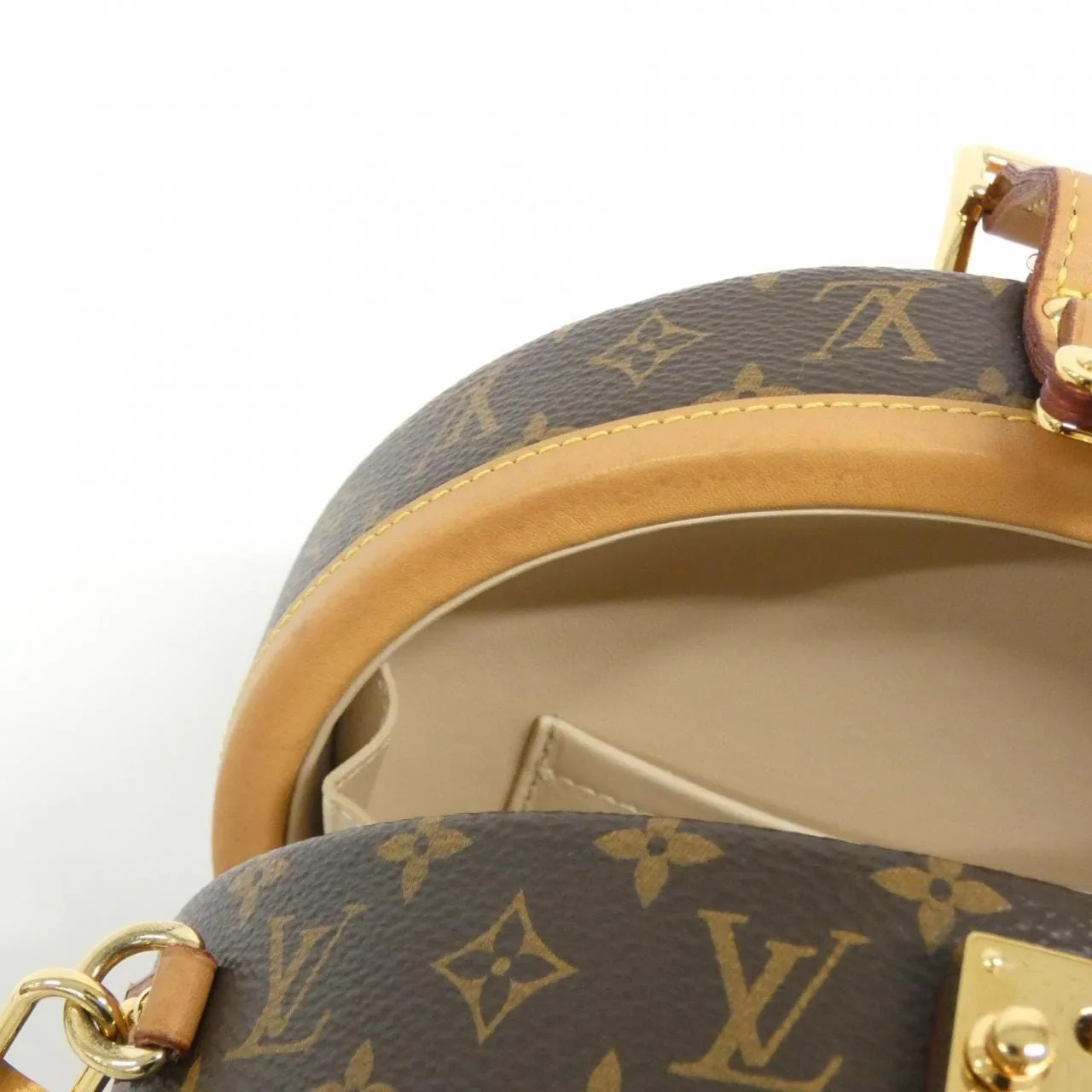 LOUIS VUITTON M43514 Handbag Monogram 黑色 Monogram 中古品A - 縮圖 10
