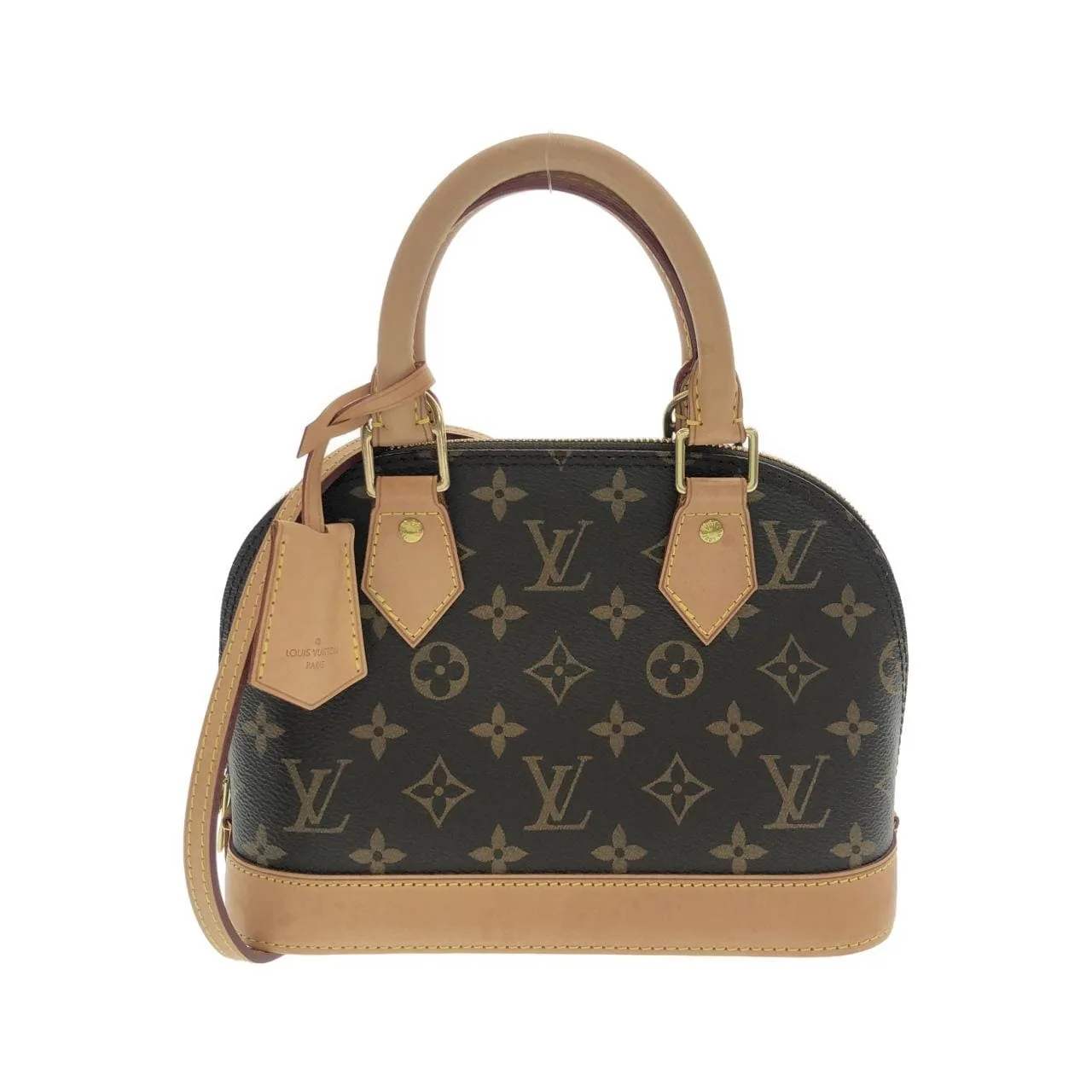 LOUIS VUITTON Alma M53152 Handbag Monogram Black