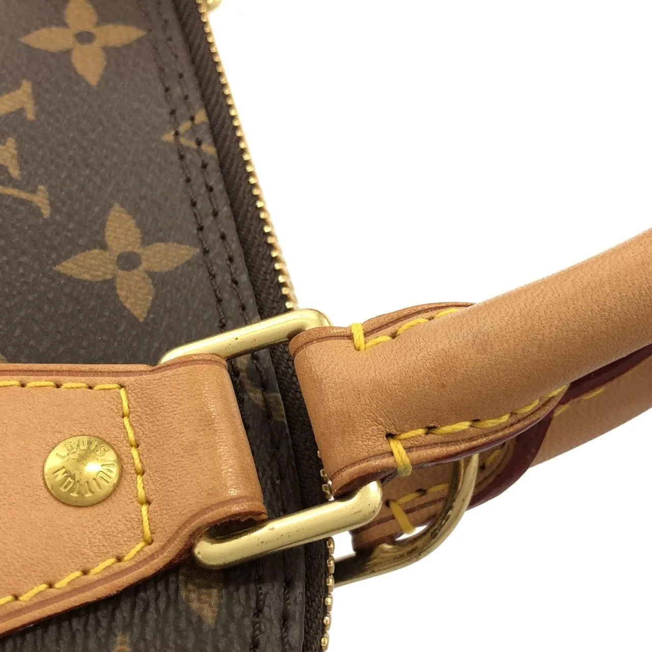 LOUIS VUITTON Alma M53152 Handbag Monogram Black Monogram Rank A - Thumbnail 6