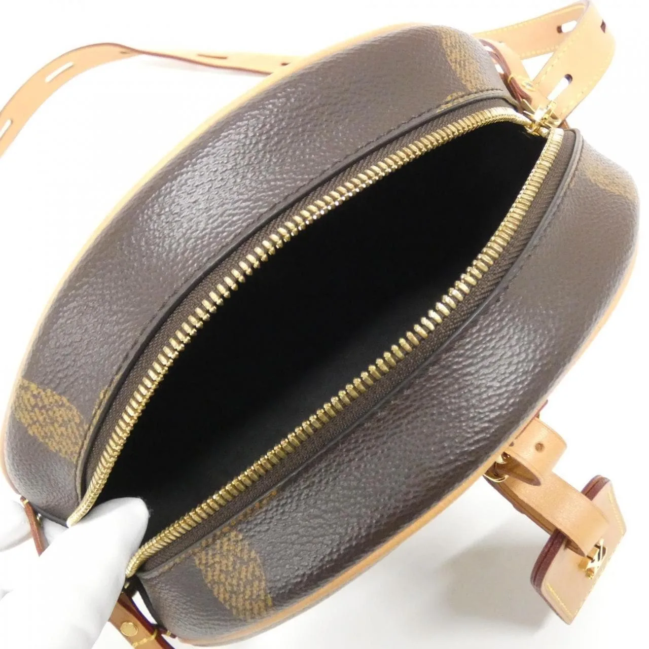 LOUIS VUITTON M44604 Shoulder Monogram 黑色 Monogram 中古品A - 縮圖 9