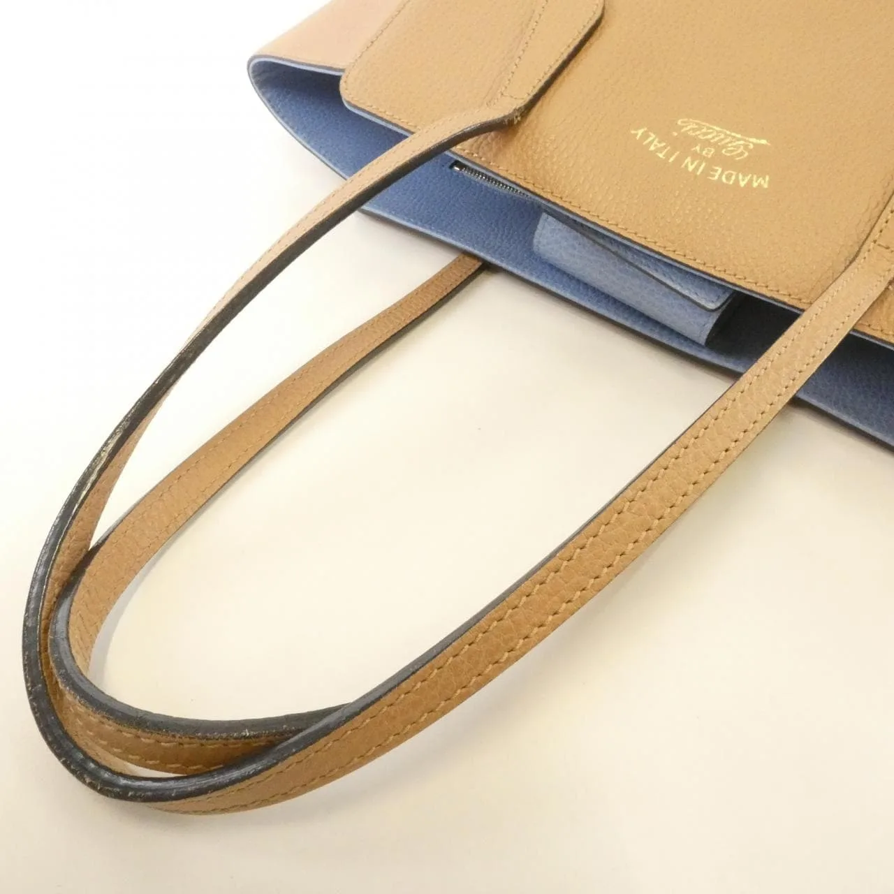 GUCCI 354408 CAO2G Handbag Leather 黑色 皮革 中古品A - 縮圖 4