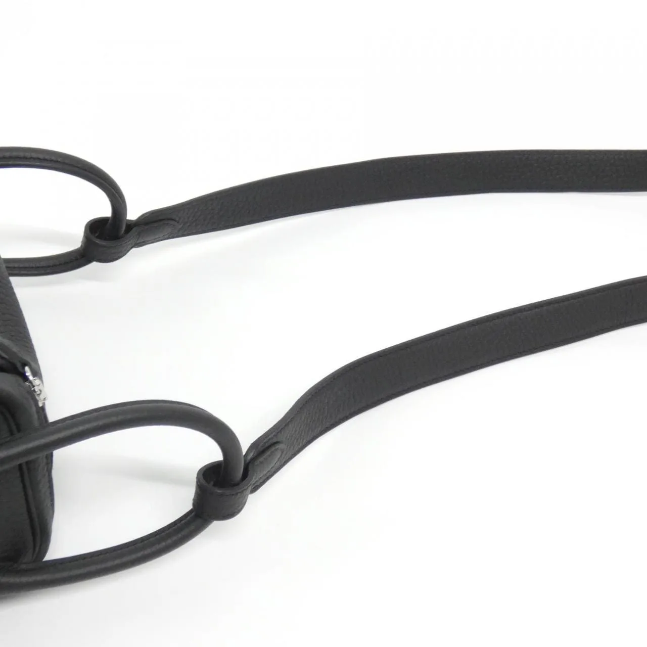 HERMES Lindy 085956CK Shoulder Clemence 黑色 Clemence 皮 中古品A - 縮圖 4