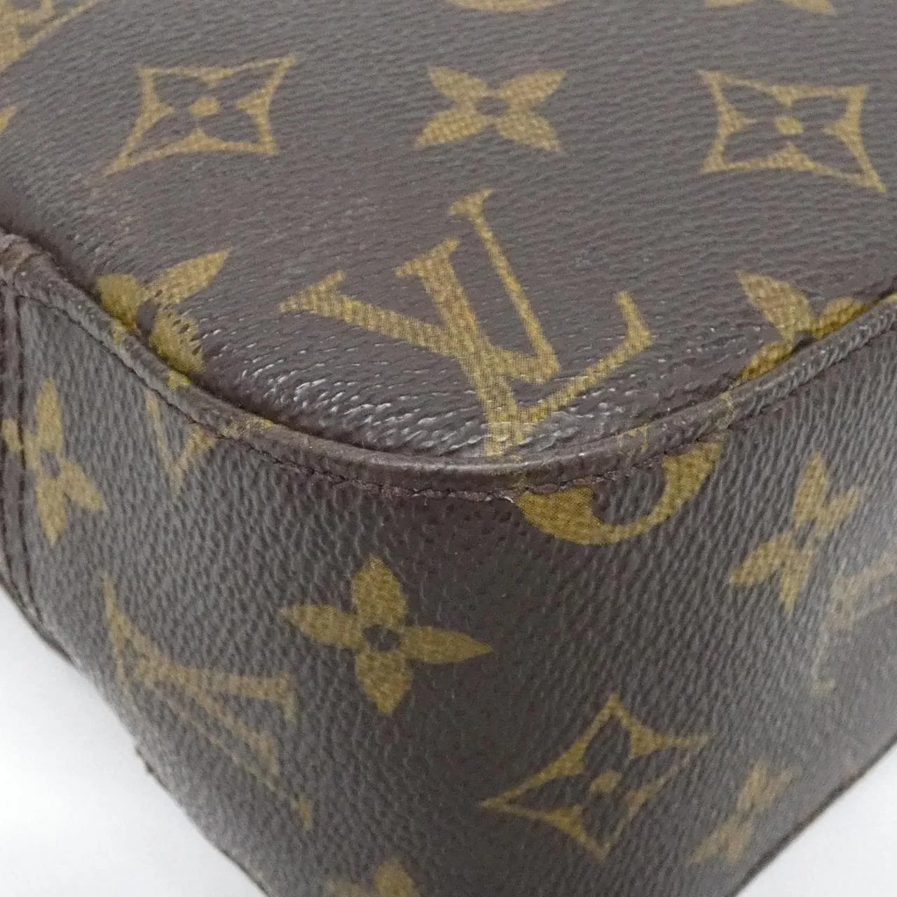LOUIS VUITTON M47500 Handbag Monogram Black Monogram Rank B - Thumbnail 2