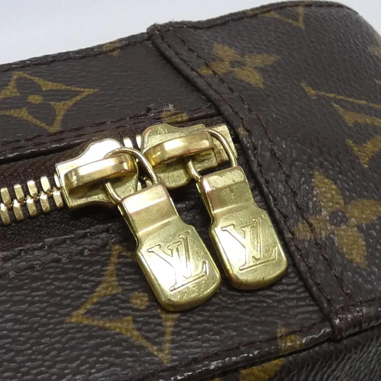 LOUIS VUITTON M47500 Handbag Monogram Black Monogram Rank B - Thumbnail 3