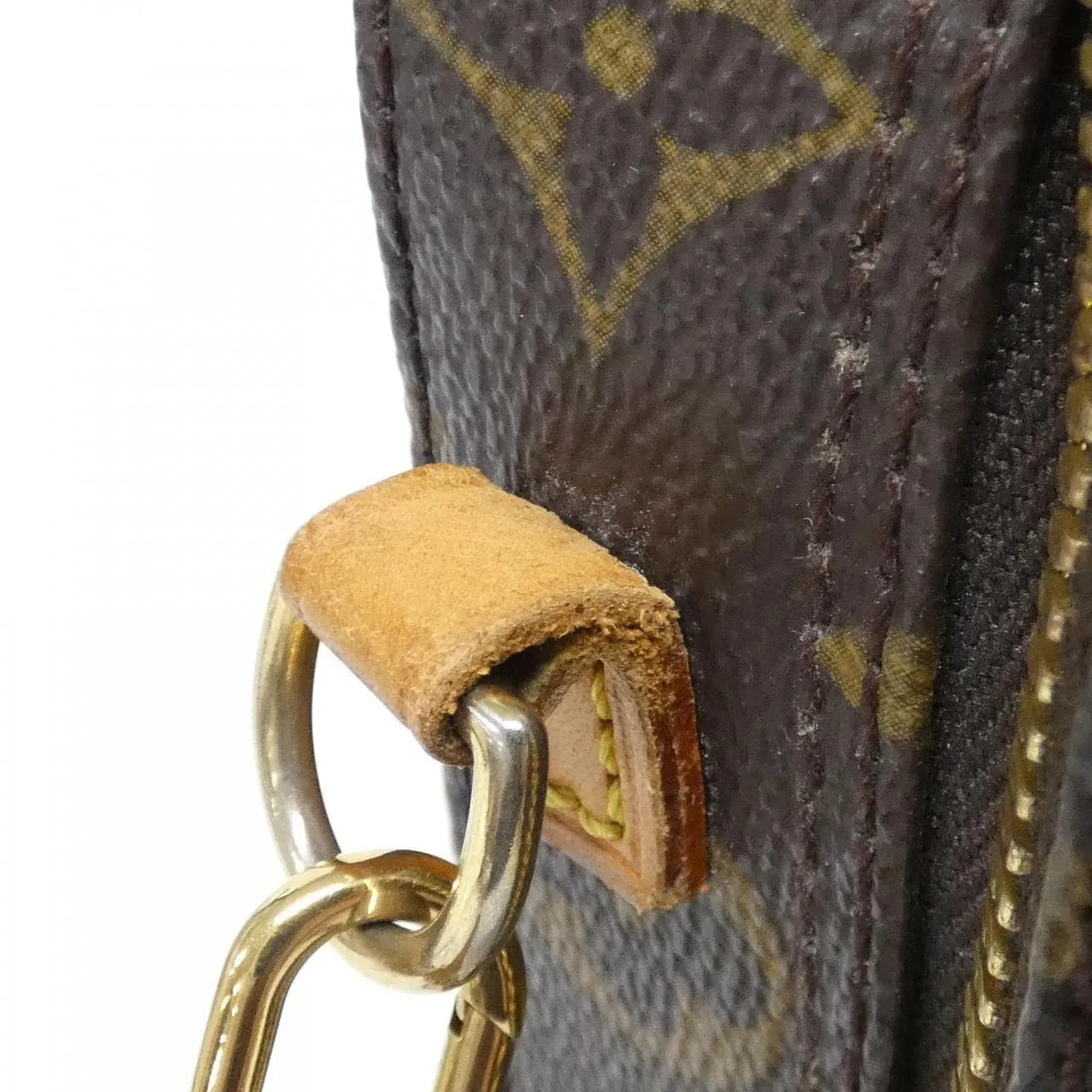 LOUIS VUITTON M47500 Handbag Monogram Black Monogram Rank B - Thumbnail 4