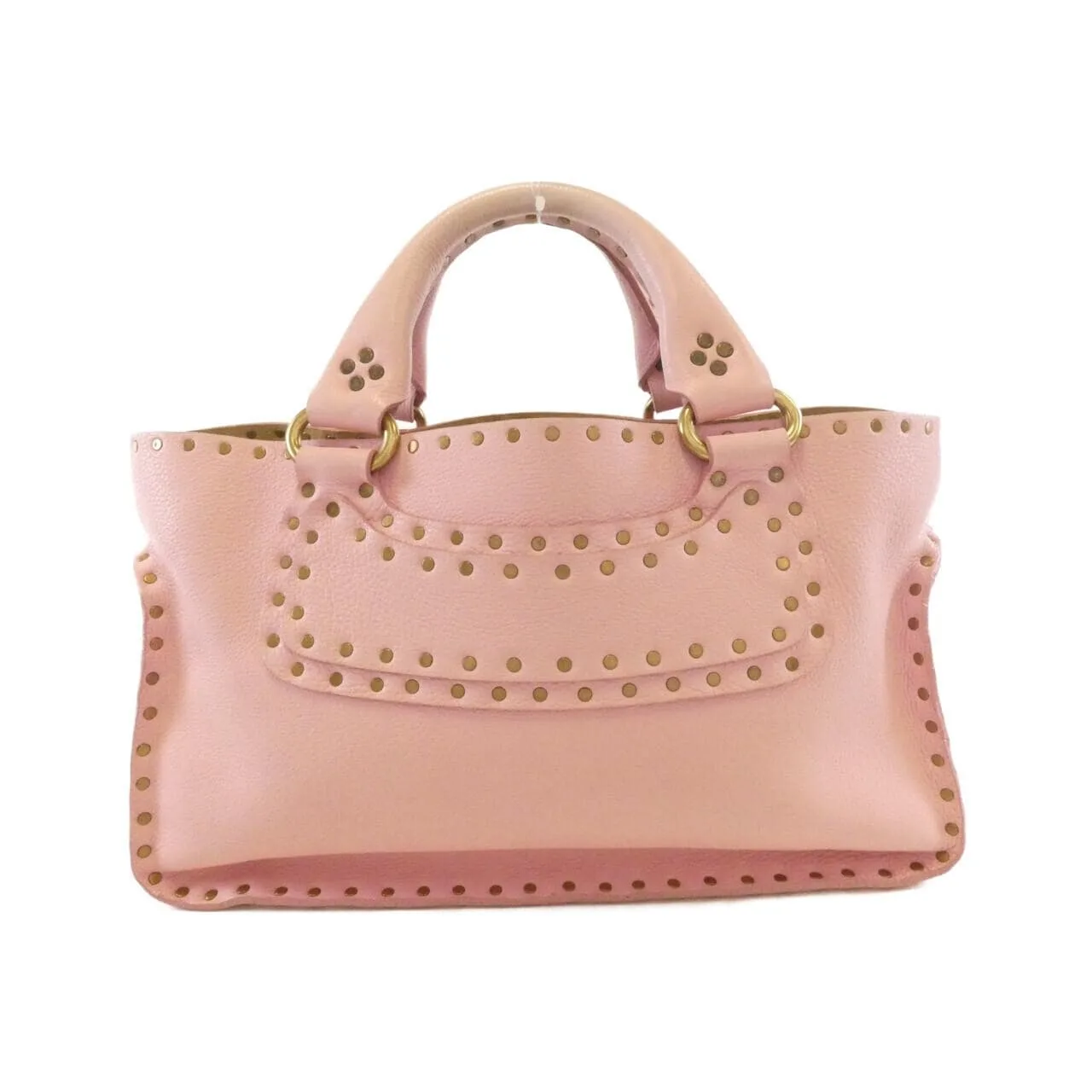 CELINE Boogie Handbag Leather Pink