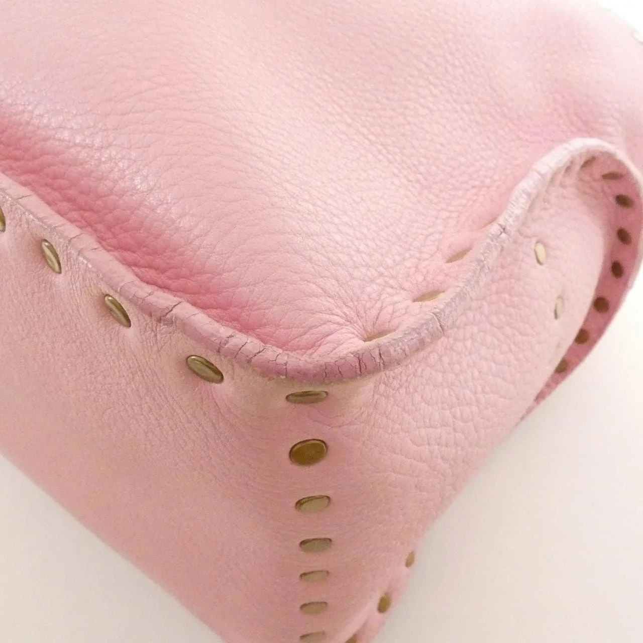 CELINE Boogie Handbag Leather 粉色 皮革 中古品B - 縮圖 2