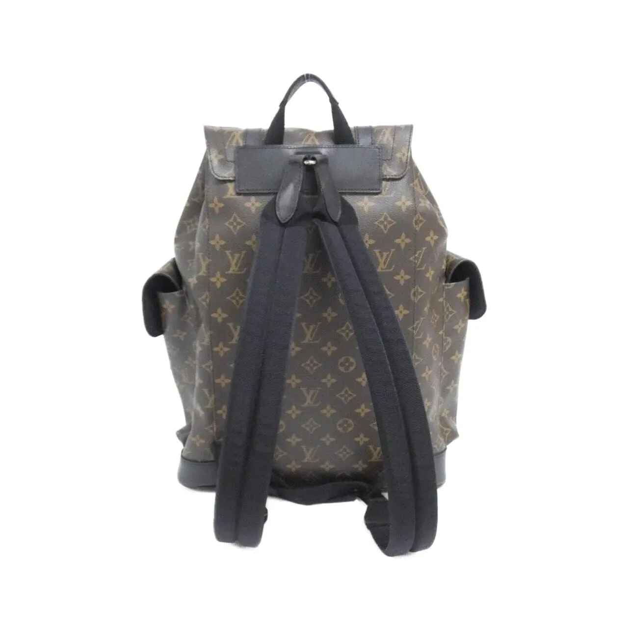 LOUIS VUITTON Christopher M43735 Backpack Monogram 黑色 Monogram 中古品A - 縮圖 2