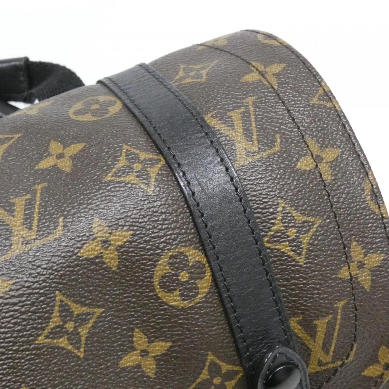 LOUIS VUITTON Christopher M43735 Backpack Monogram 黑色 Monogram 中古品A - 縮圖 5