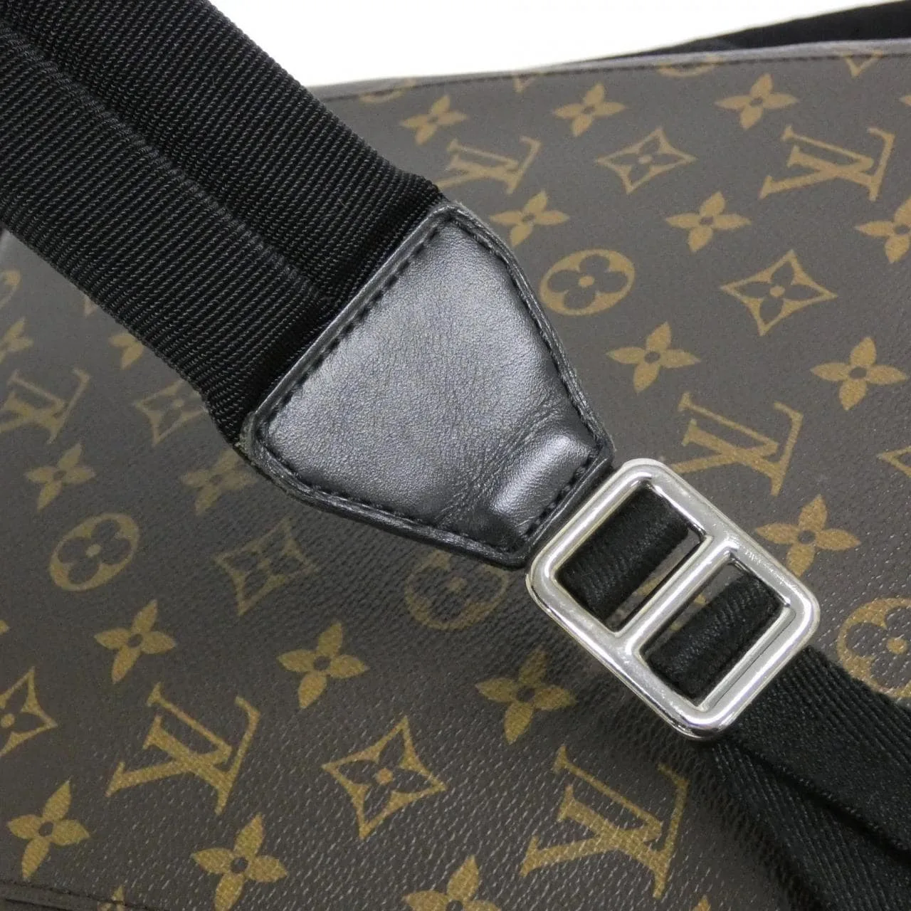 LOUIS VUITTON Christopher M43735 Backpack Monogram 黑色 Monogram 中古品A - 縮圖 8