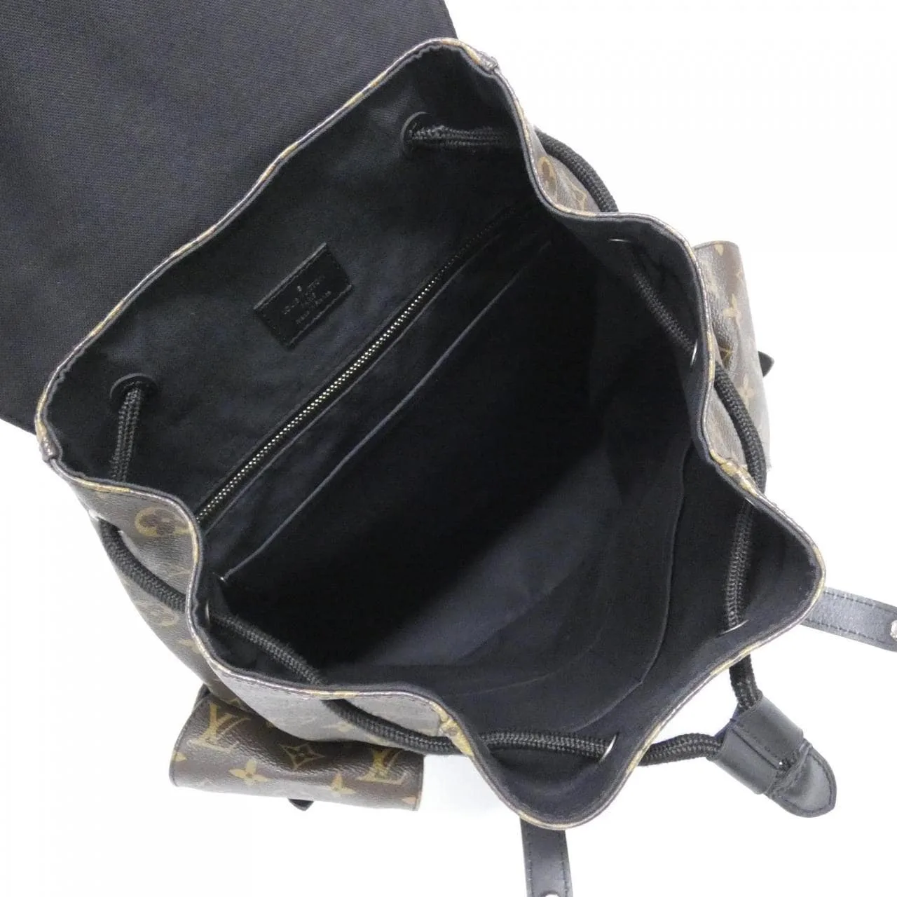 LOUIS VUITTON Christopher M43735 Backpack Monogram 黑色 Monogram 中古品A - 縮圖 9