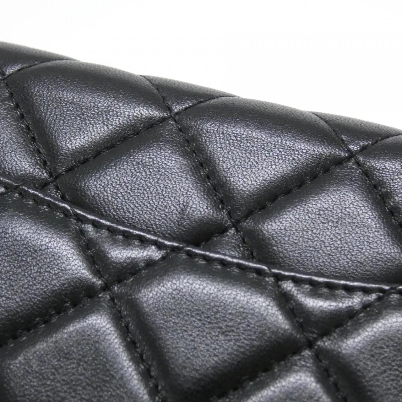 CHANEL Timeless Classic 33814 Wallet Lambskin Black Lambskin Rank A - Thumbnail 4