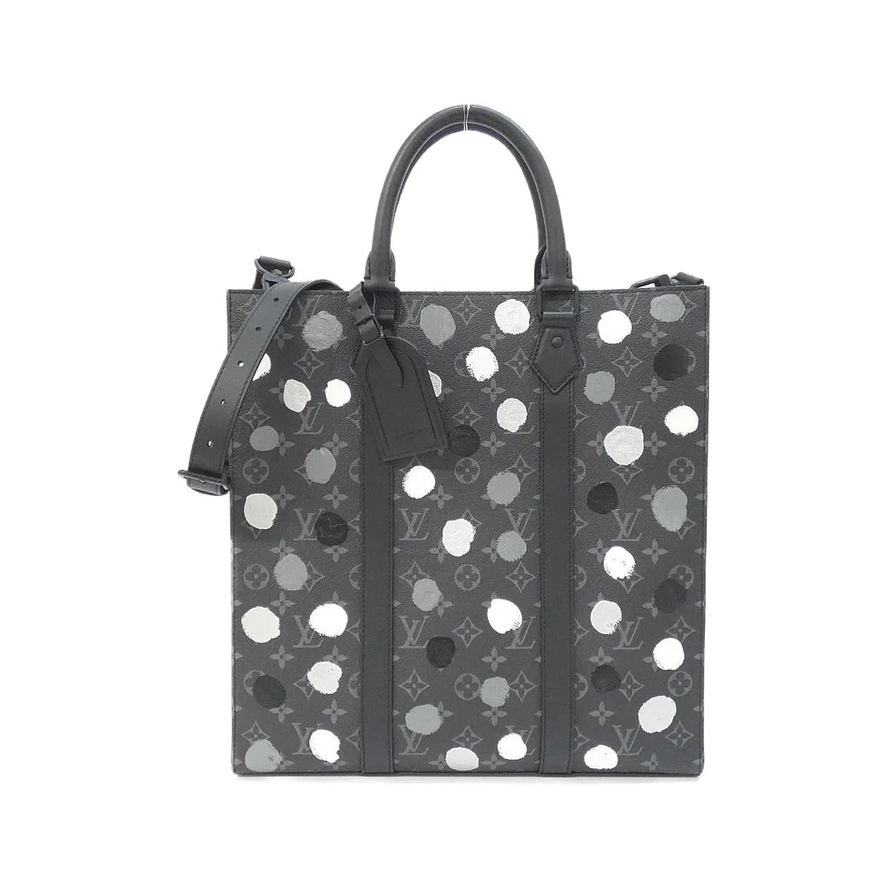 LOUIS VUITTON Eclipse M46404 Handbag Monogram Black