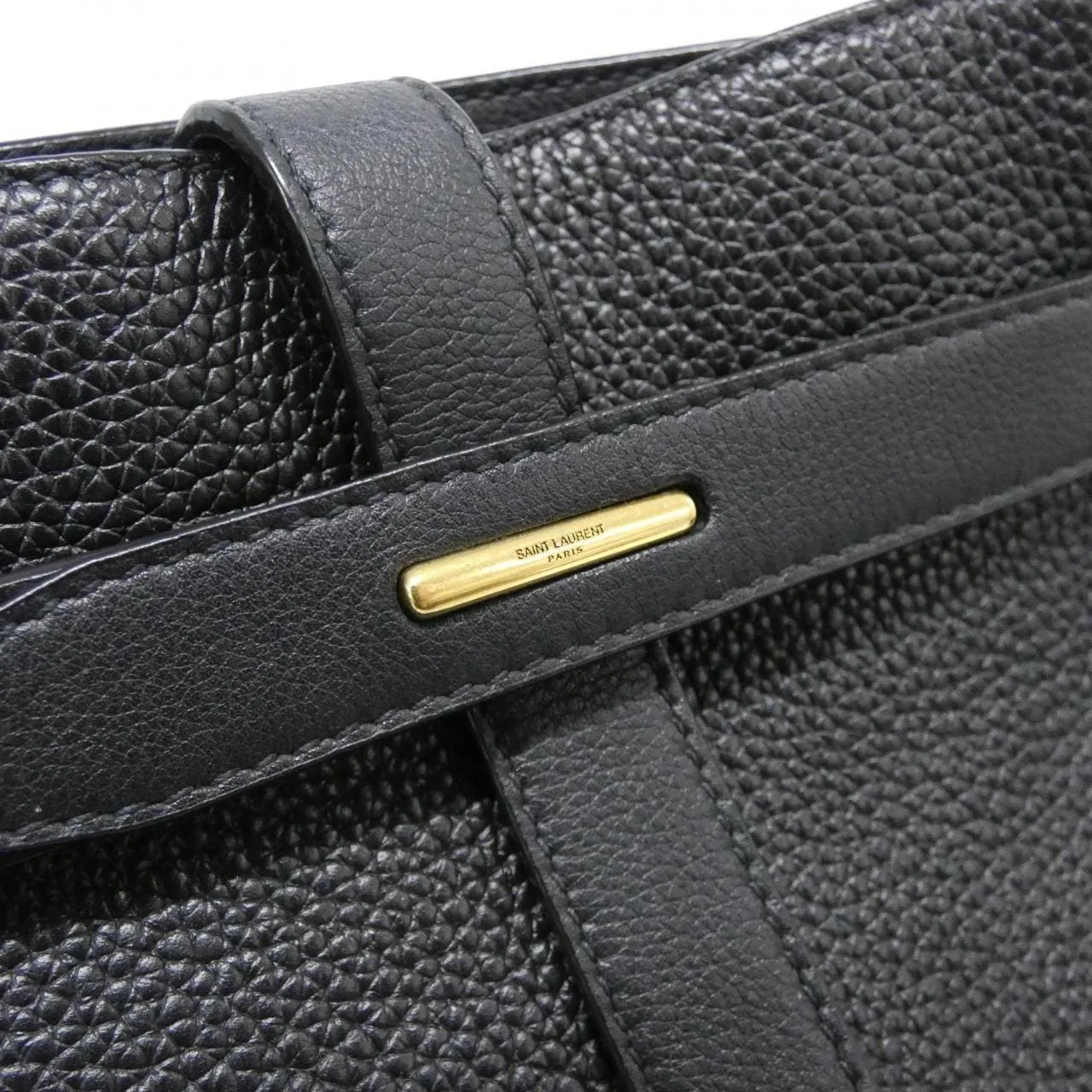 SAINT LAURENT 727673 OTIEW Shoulder 黑色 中古品A - 縮圖 6