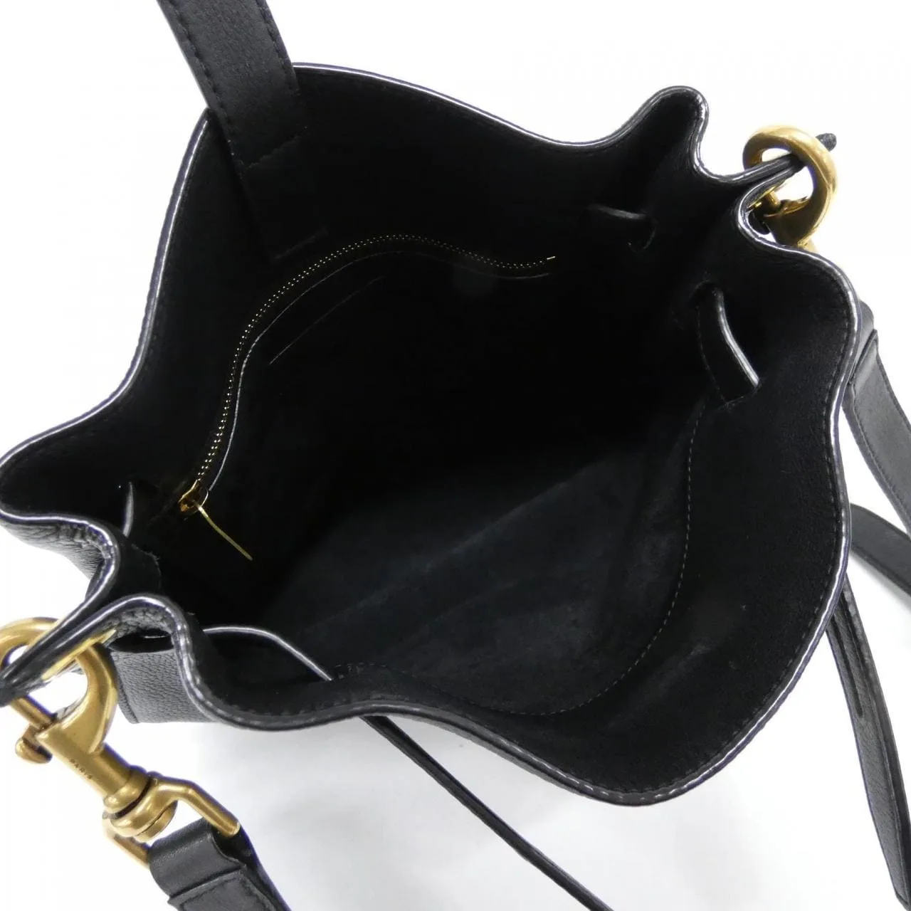 SAINT LAURENT 727673 OTIEW Shoulder 黑色 中古品A - 縮圖 8