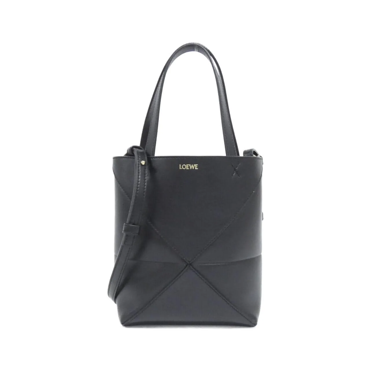 LOEWE Puzzle A657V25X01 Tote Black