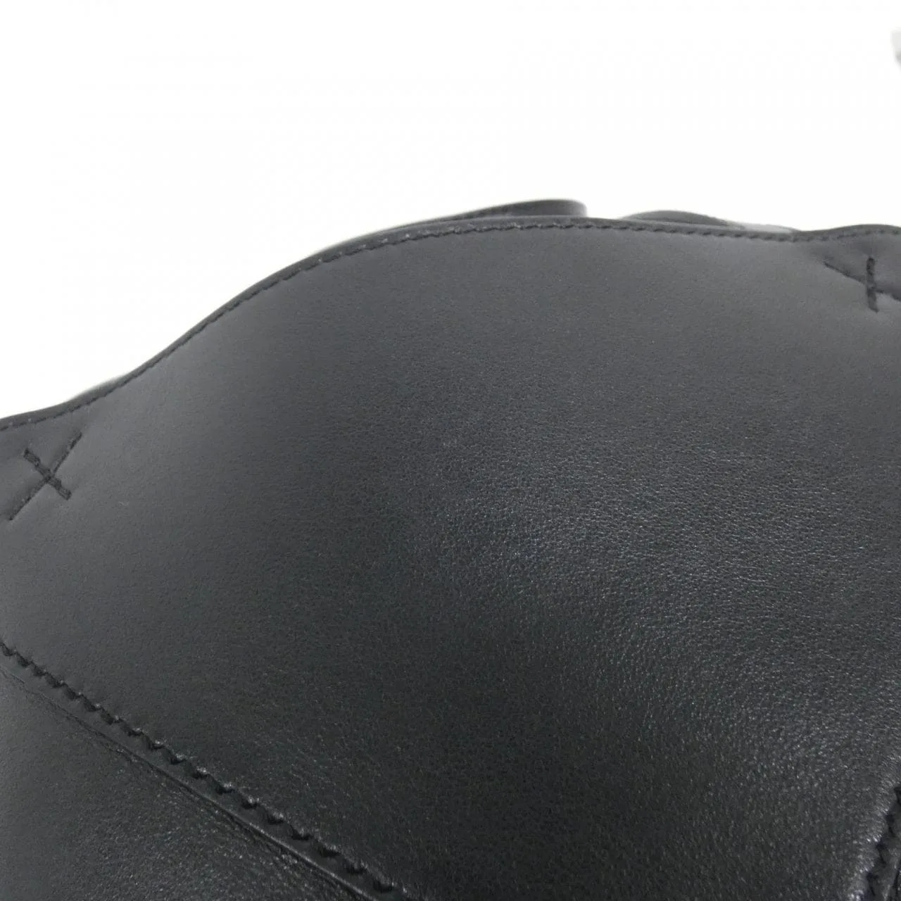 LOEWE Puzzle A657V25X01 Tote Black Rank A - Thumbnail 5