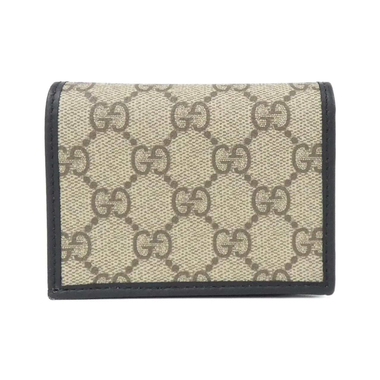 GUCCI 621887 FAD6L Wallet Canvas 黑色 帆布 中古品A - 縮圖 2