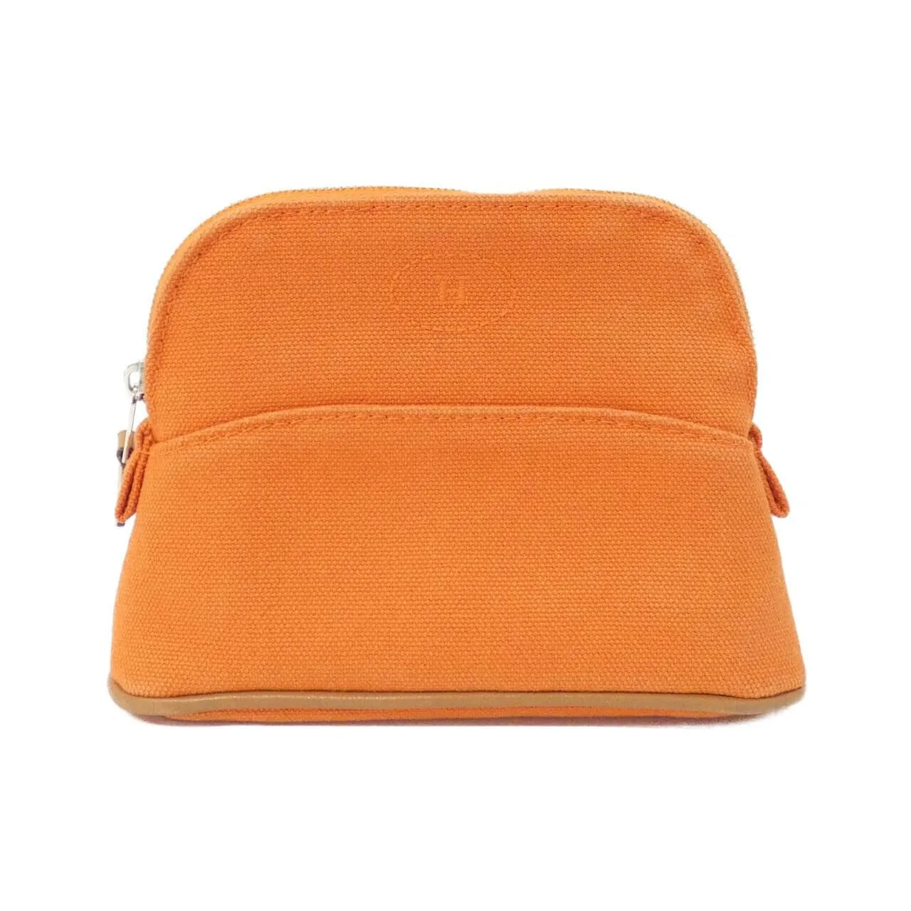 HERMES Bolide 103772M Pouch Canvas Orange