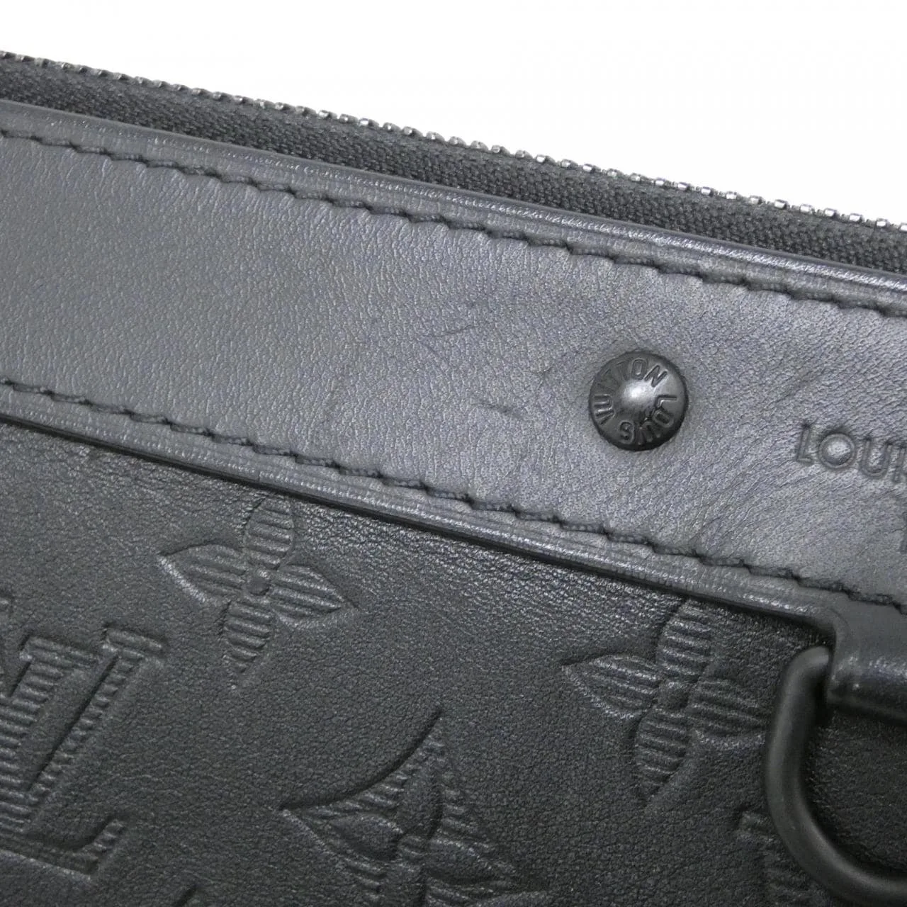 LOUIS VUITTON Discovery M62903 Handbag Monogram 黑色 Monogram 中古品A - 縮圖 4