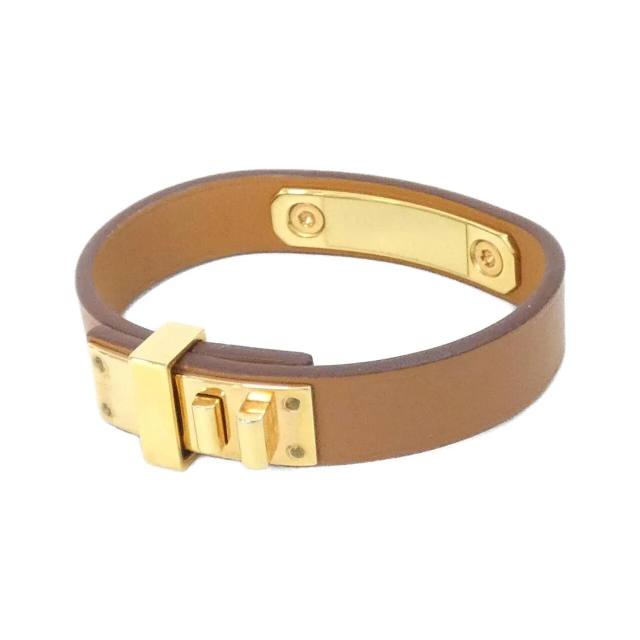 HERMES 081861CC Accessories Swift Gold Swift Leather Rank A - Thumbnail 2