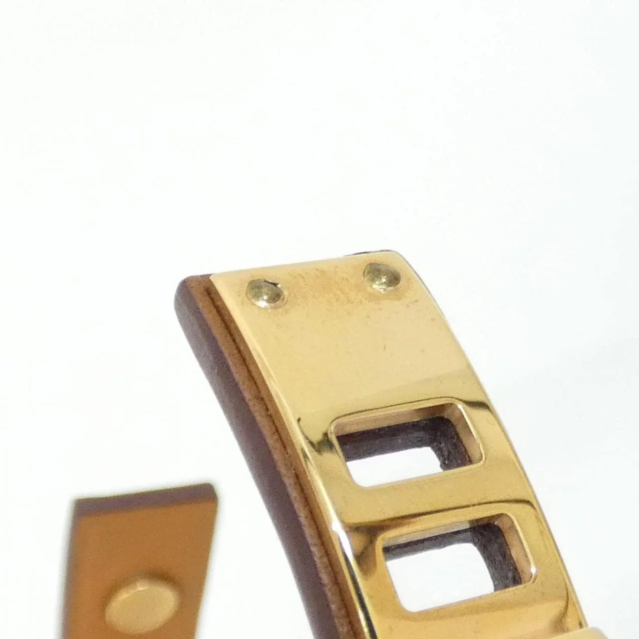 HERMES 081861CC Accessories Swift Gold Swift Leather Rank A - Thumbnail 3