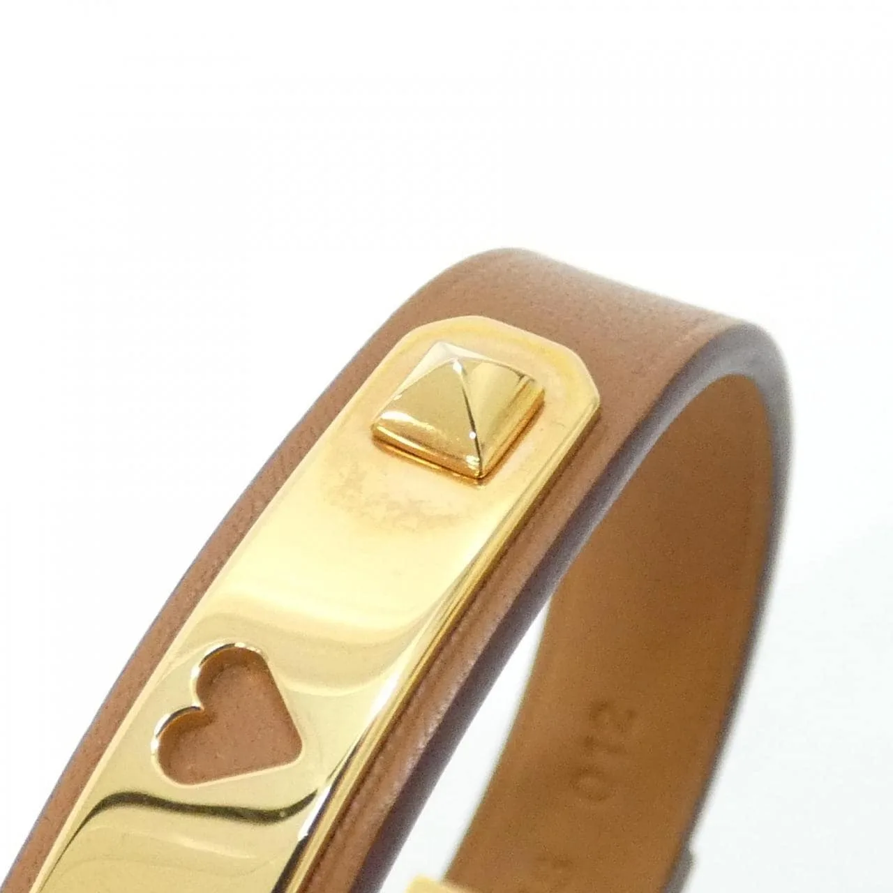 HERMES 081861CC Accessories Swift Gold Swift Leather Rank A - Thumbnail 6