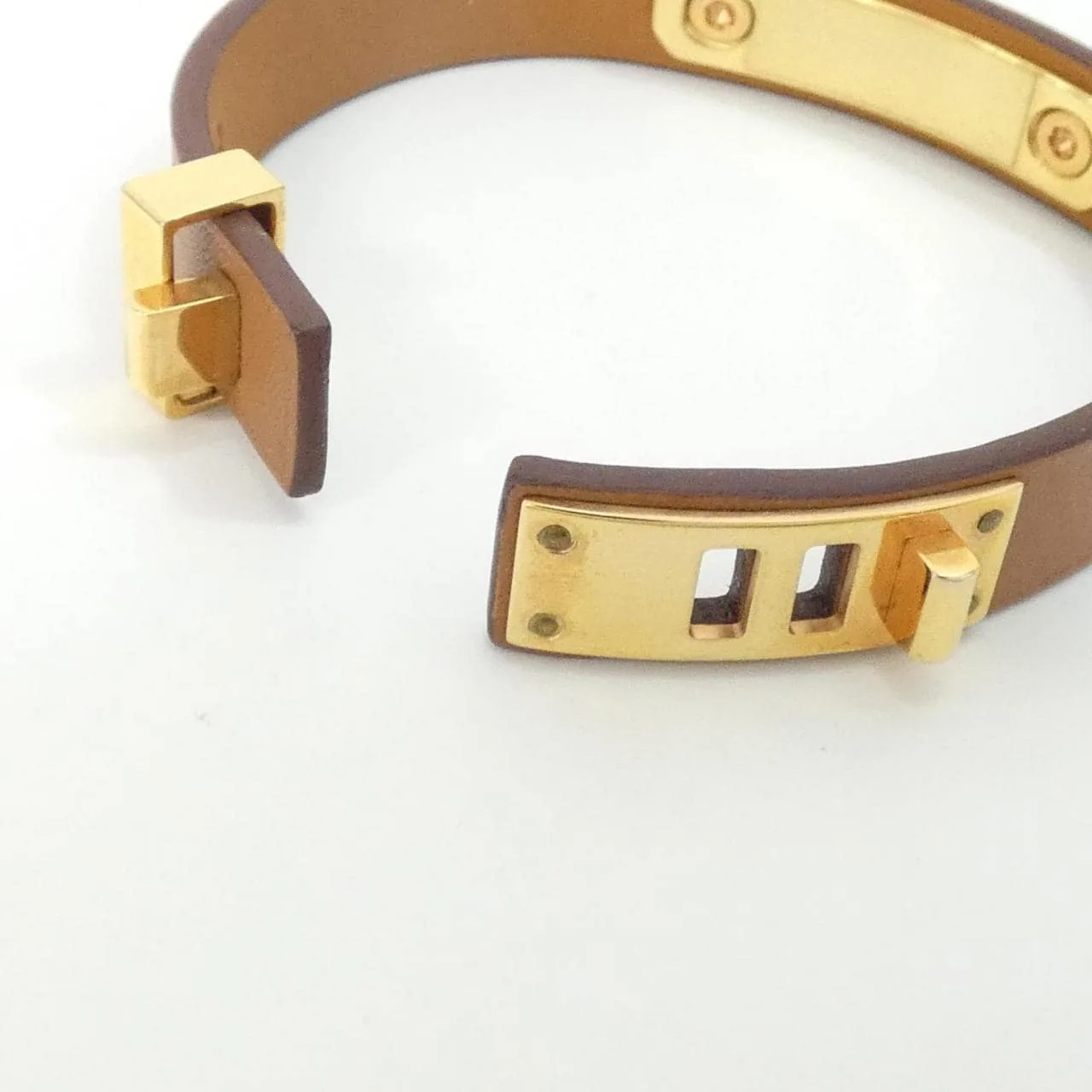 HERMES 081861CC Accessories Swift Gold Swift Leather Rank A - Thumbnail 8