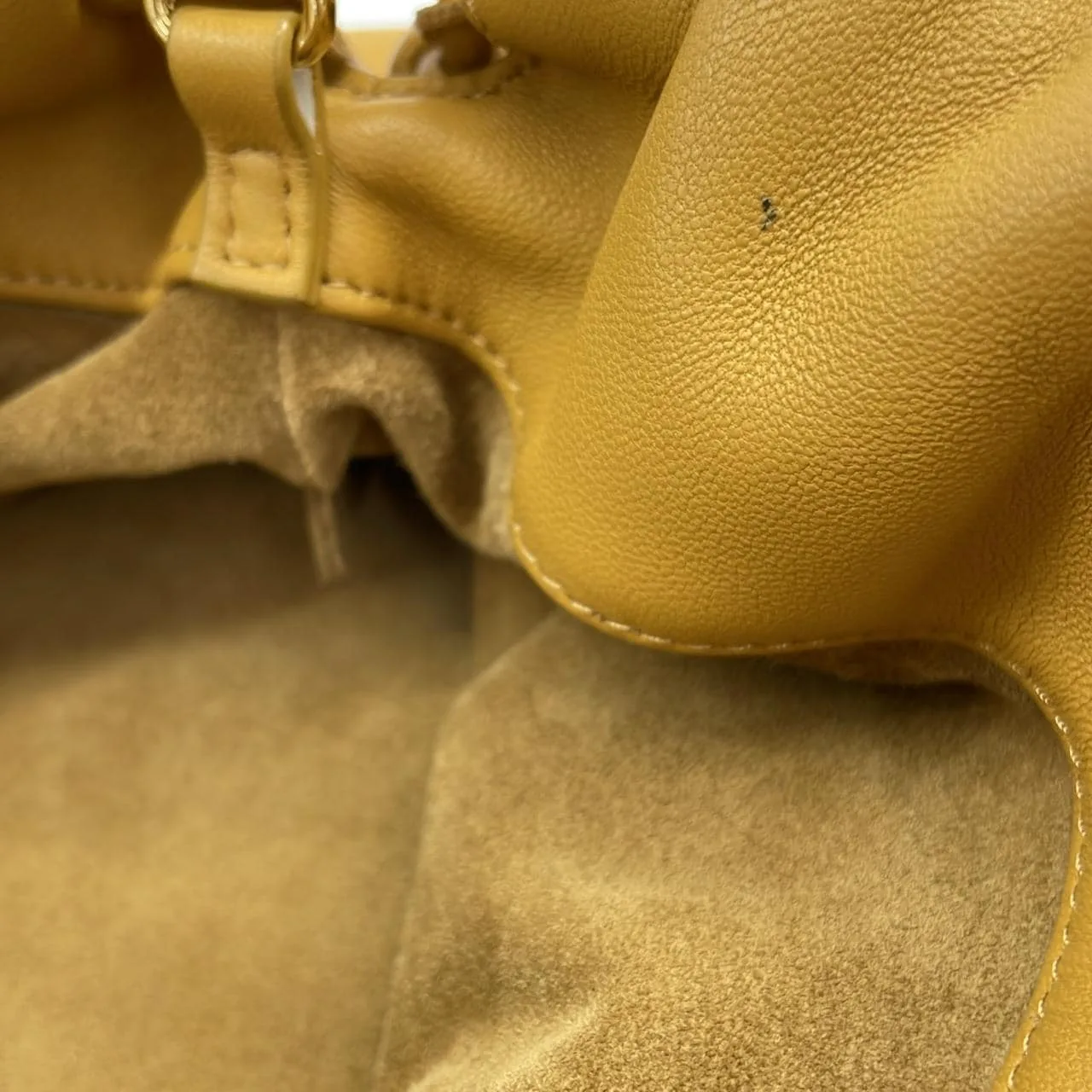 LOEWE Flamenco A411FCRX02 手提包 羊皮 黑色 羊皮 中古品A - 縮圖 7