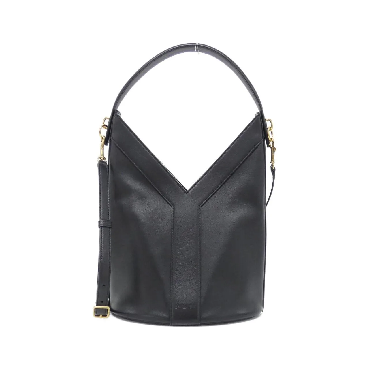 SAINT LAURENT 840891 AAEZC Shoulder Leather Black