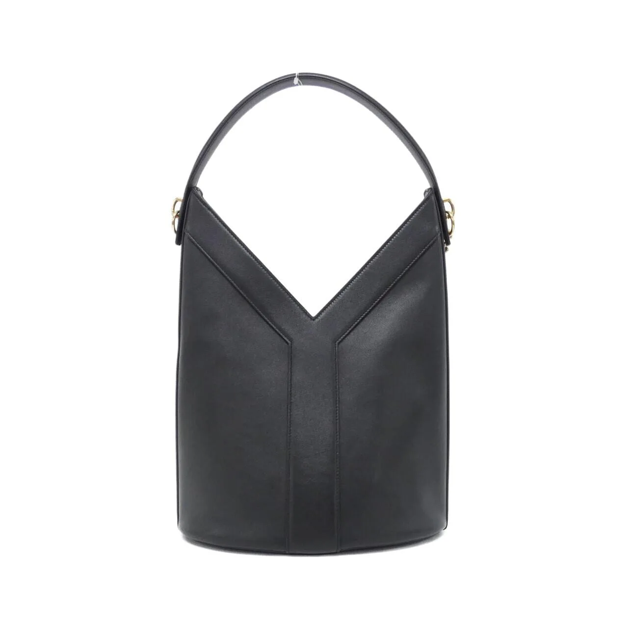 SAINT LAURENT 840891 AAEZC Shoulder Leather 黑色 皮革 中古品A - 縮圖 2