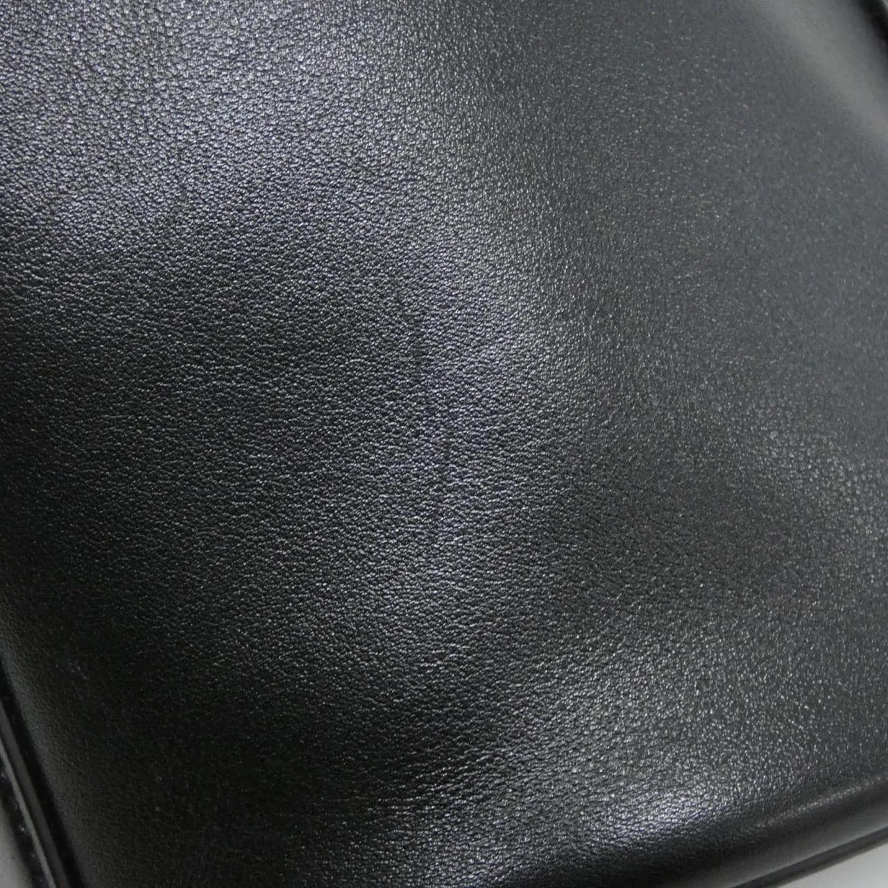 SAINT LAURENT 840891 AAEZC Shoulder Leather 黑色 皮革 中古品A - 縮圖 5